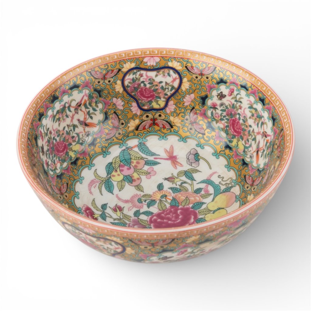 Rose Medallion Canton Bowl (2 Sizes)