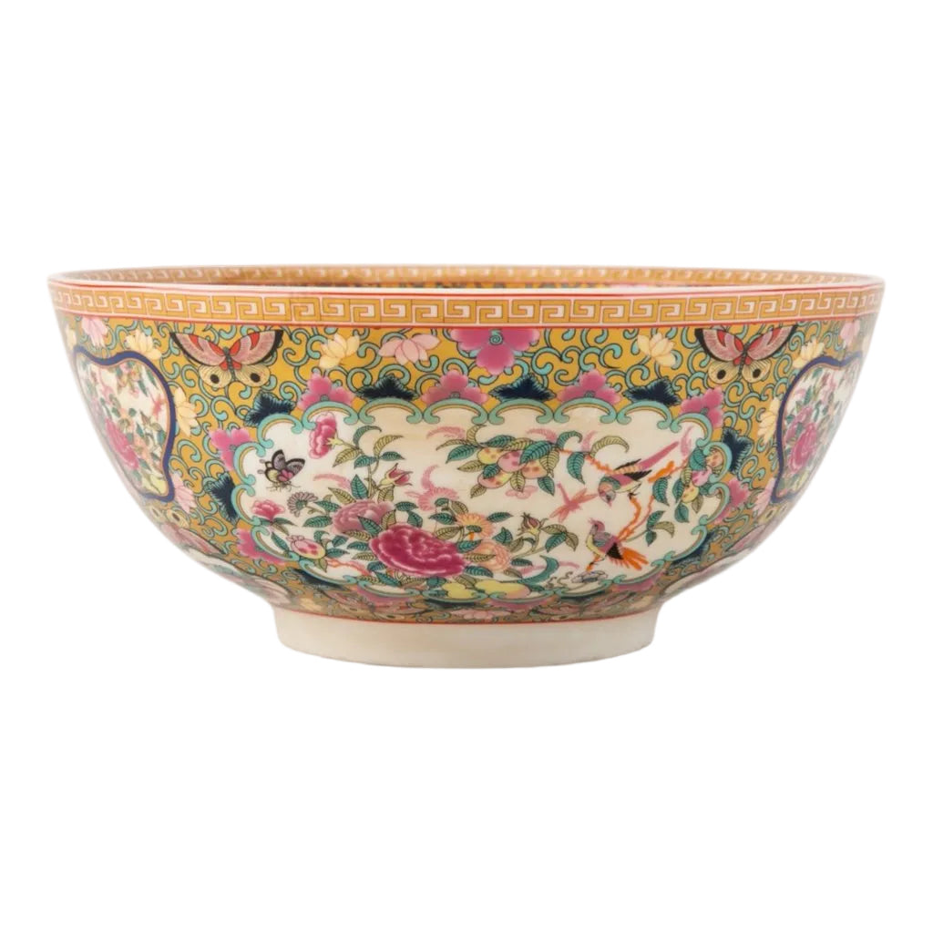 Rose Medallion Canton Bowl (2 Sizes)