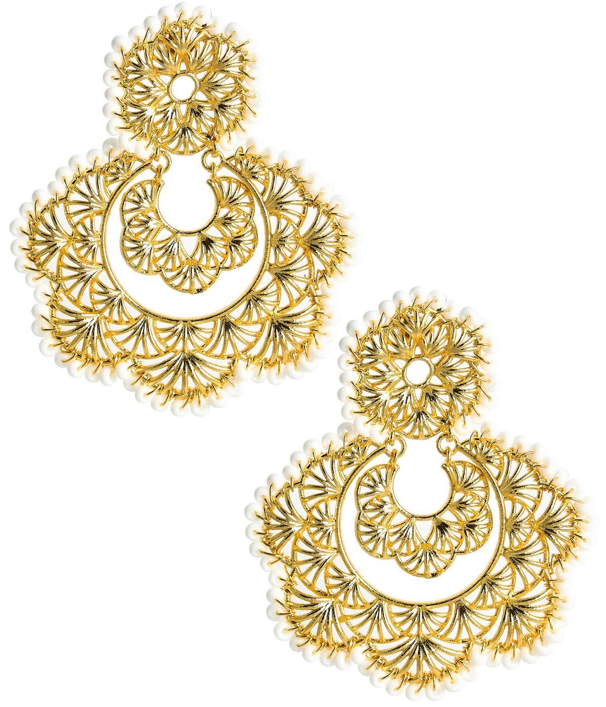 Sydney Hand Beaded - Statement Earring