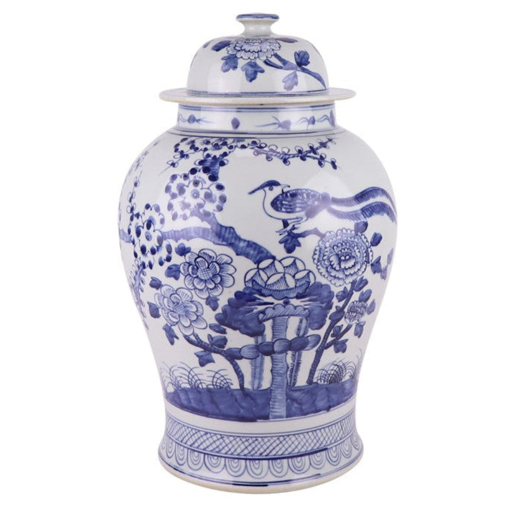 Pair of Bird Jars