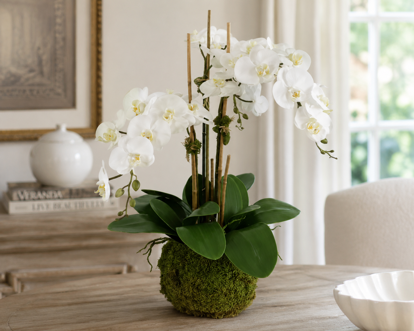 Lifelike Drop in Orchid