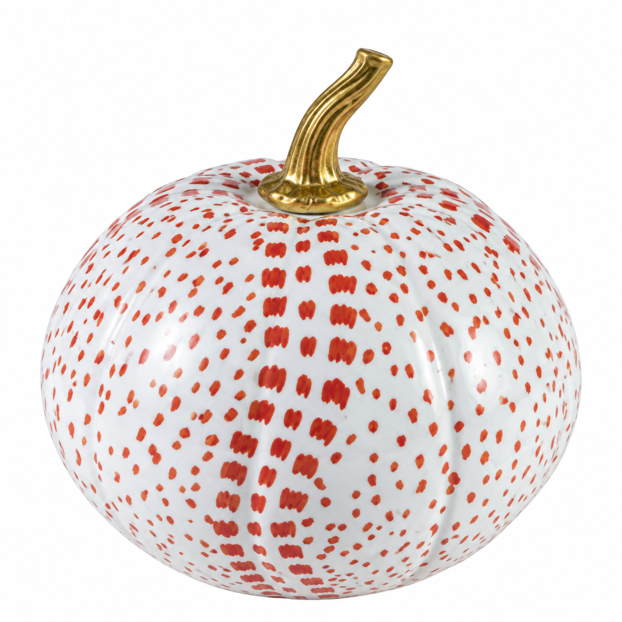 Rusty Red Dot Pumpkin