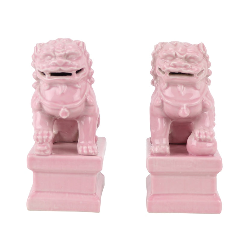 Mini Pink Foo Dogs