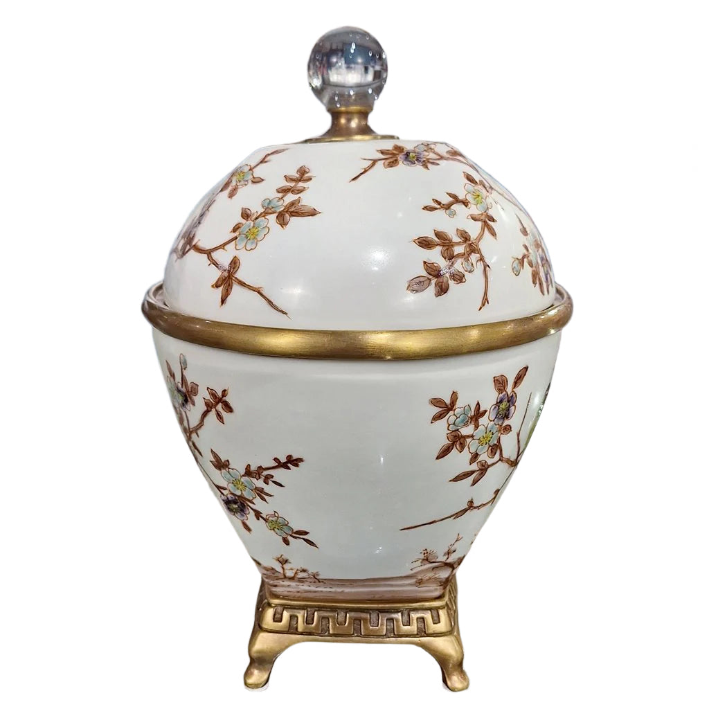 Bird & Blossom Ormolu Box