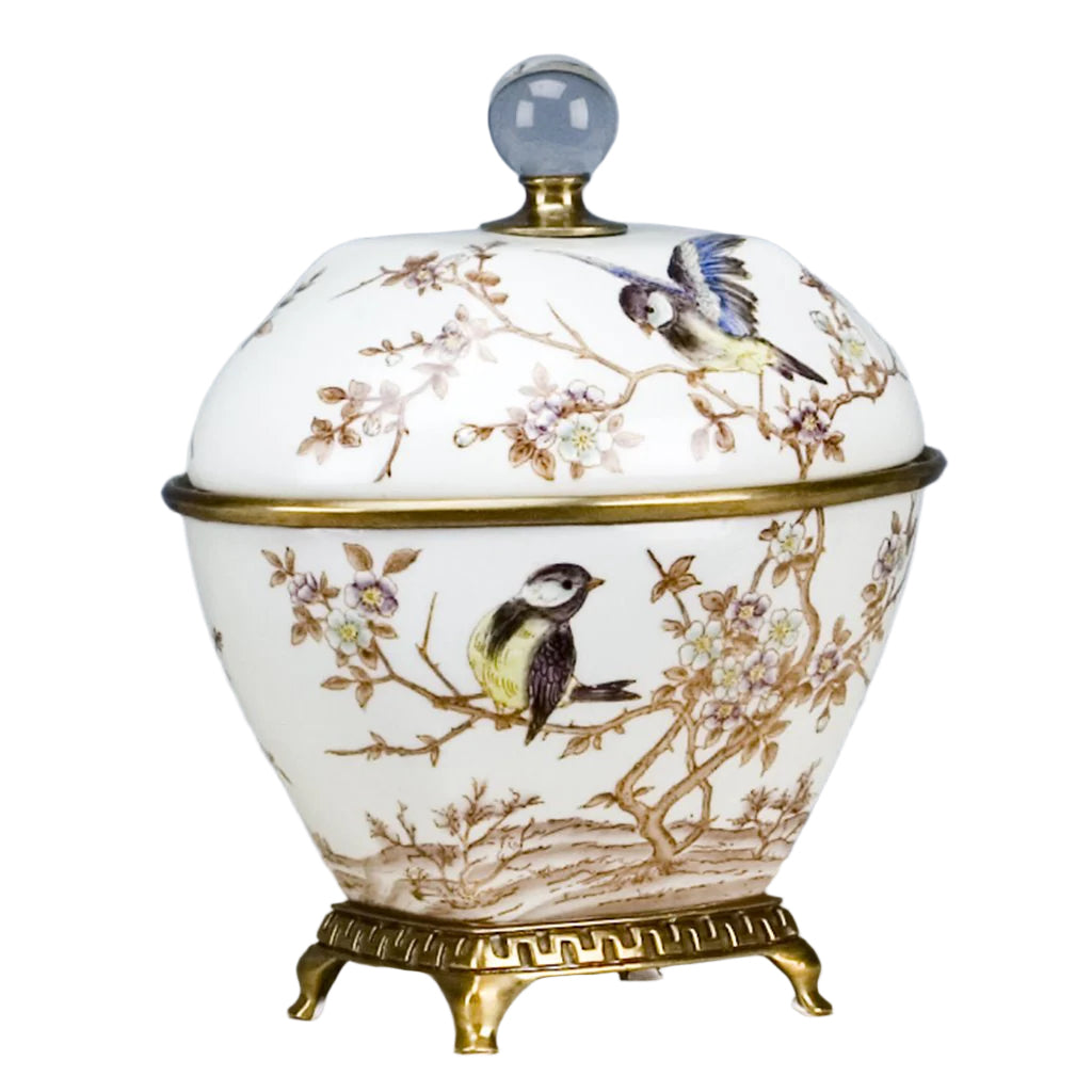 Bird & Blossom Ormolu Box