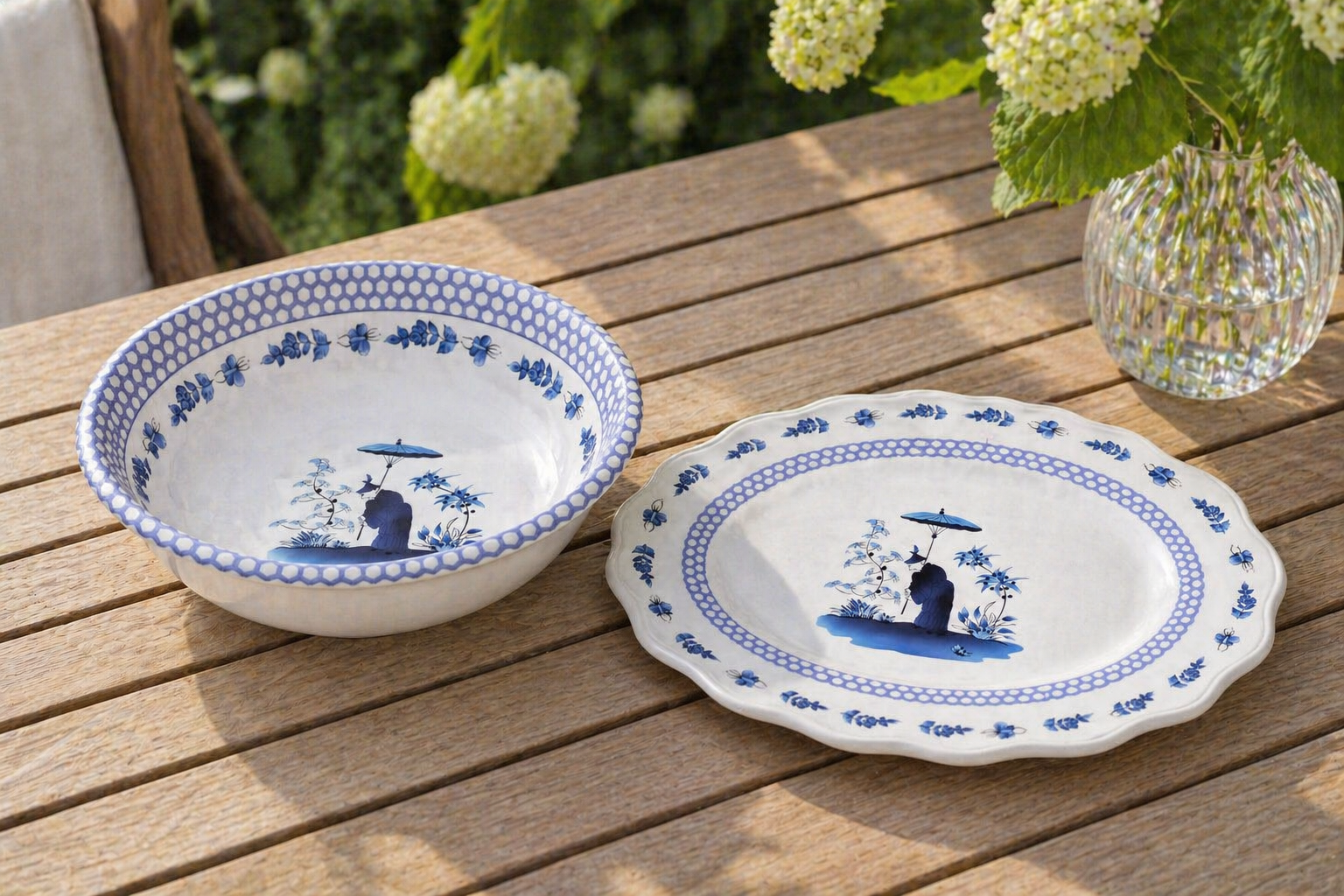 Figurine Melamine Serving Set