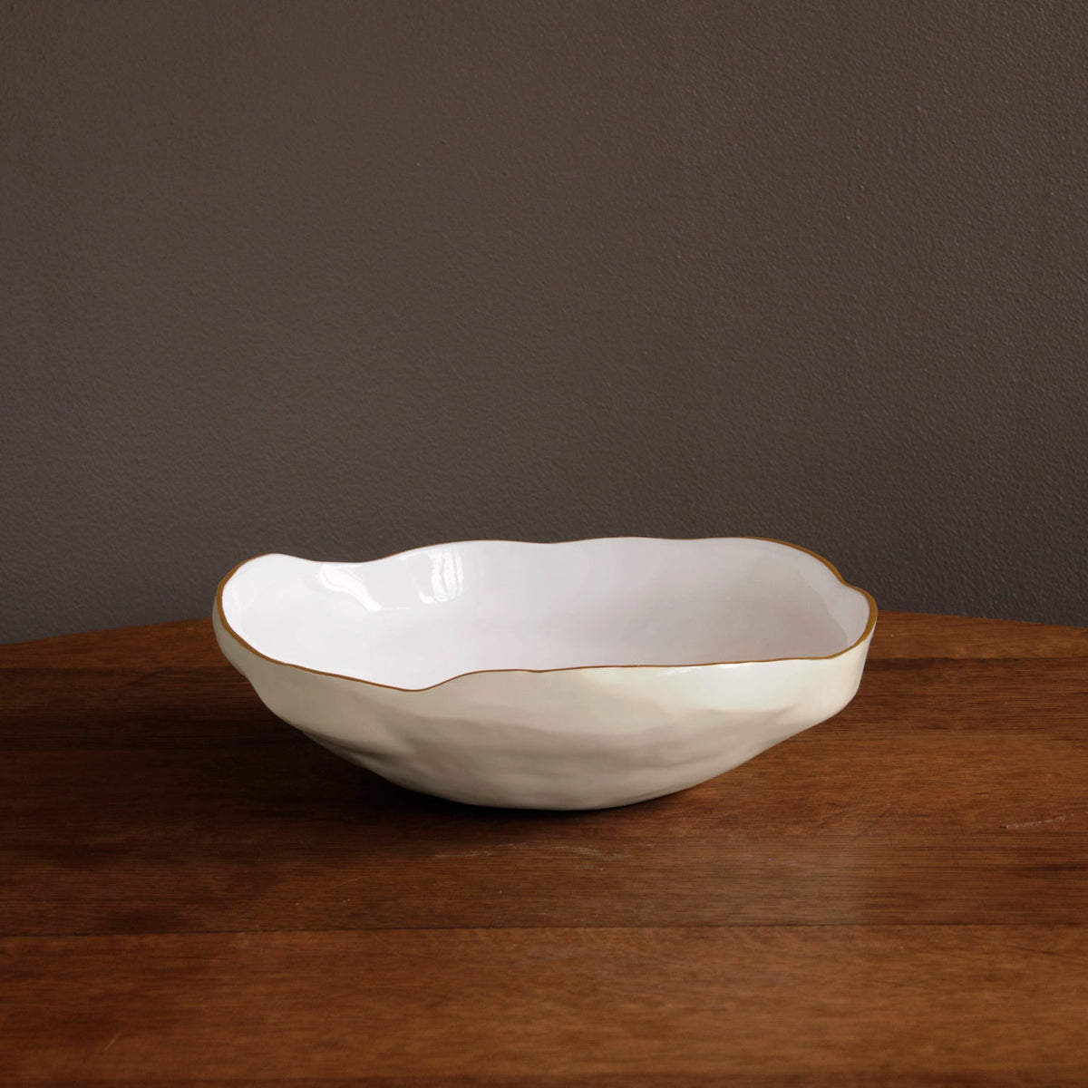 ENCANTO Nuevo Large Bowl (Cream and White)