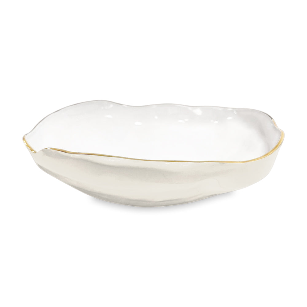 ENCANTO Nuevo Large Bowl (Cream and White)