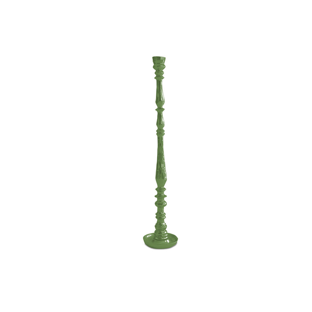 ENCANTO Crosby Large Candlestick Holder (Leaf Green)