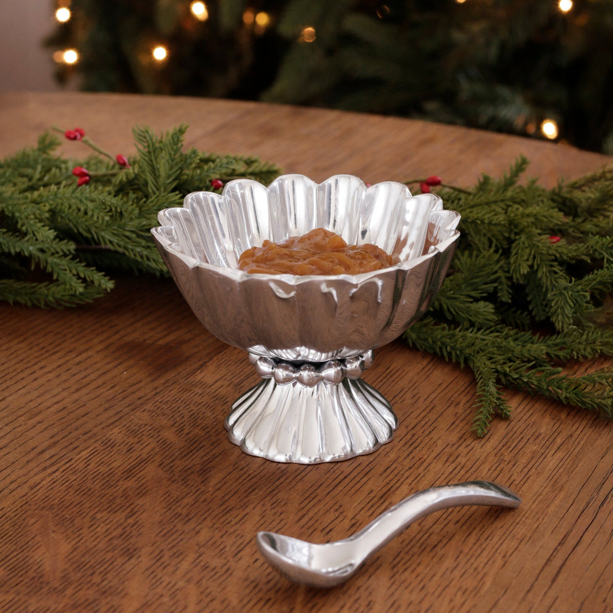 VINTAGE Vienna Mini Pedestal with Spoon