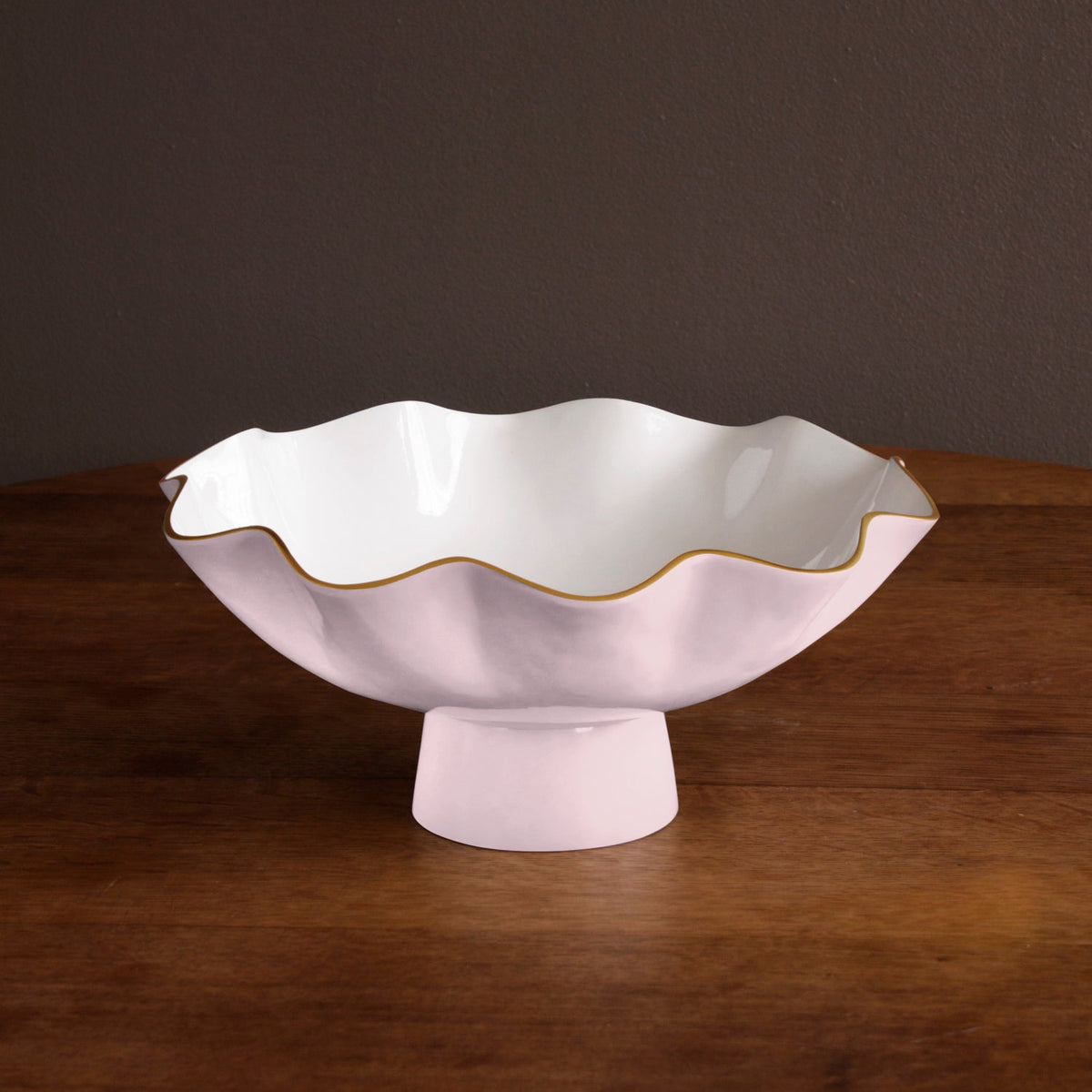 ENCANTO Carola Large Pedestal (Camellia and White)