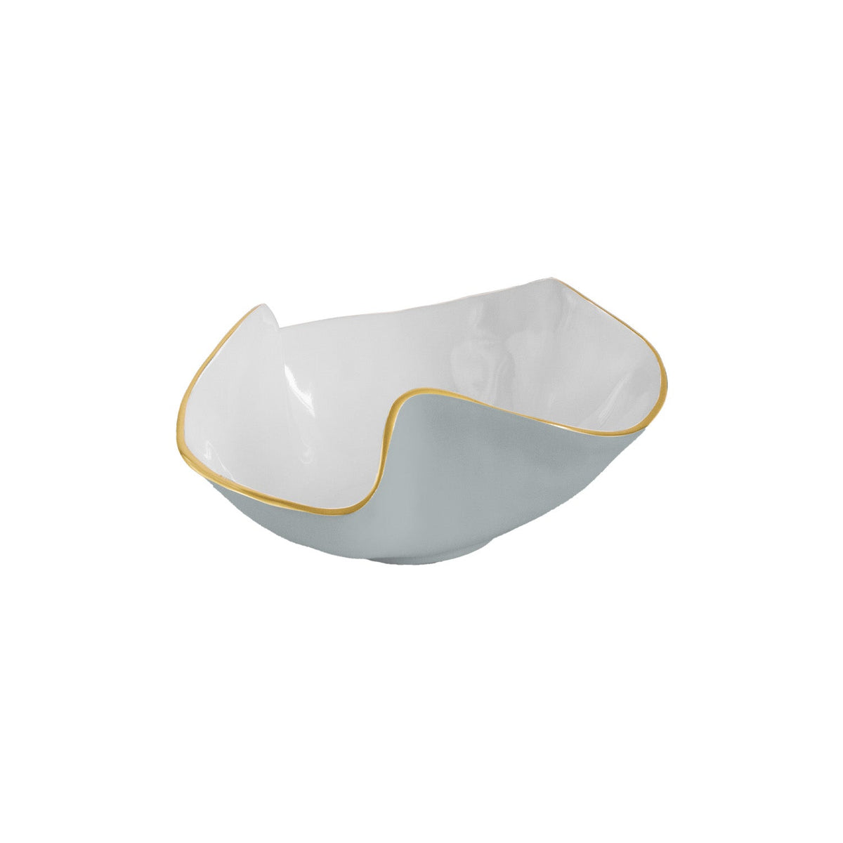 ENCANTO Aries Medium Bowl Slate and White