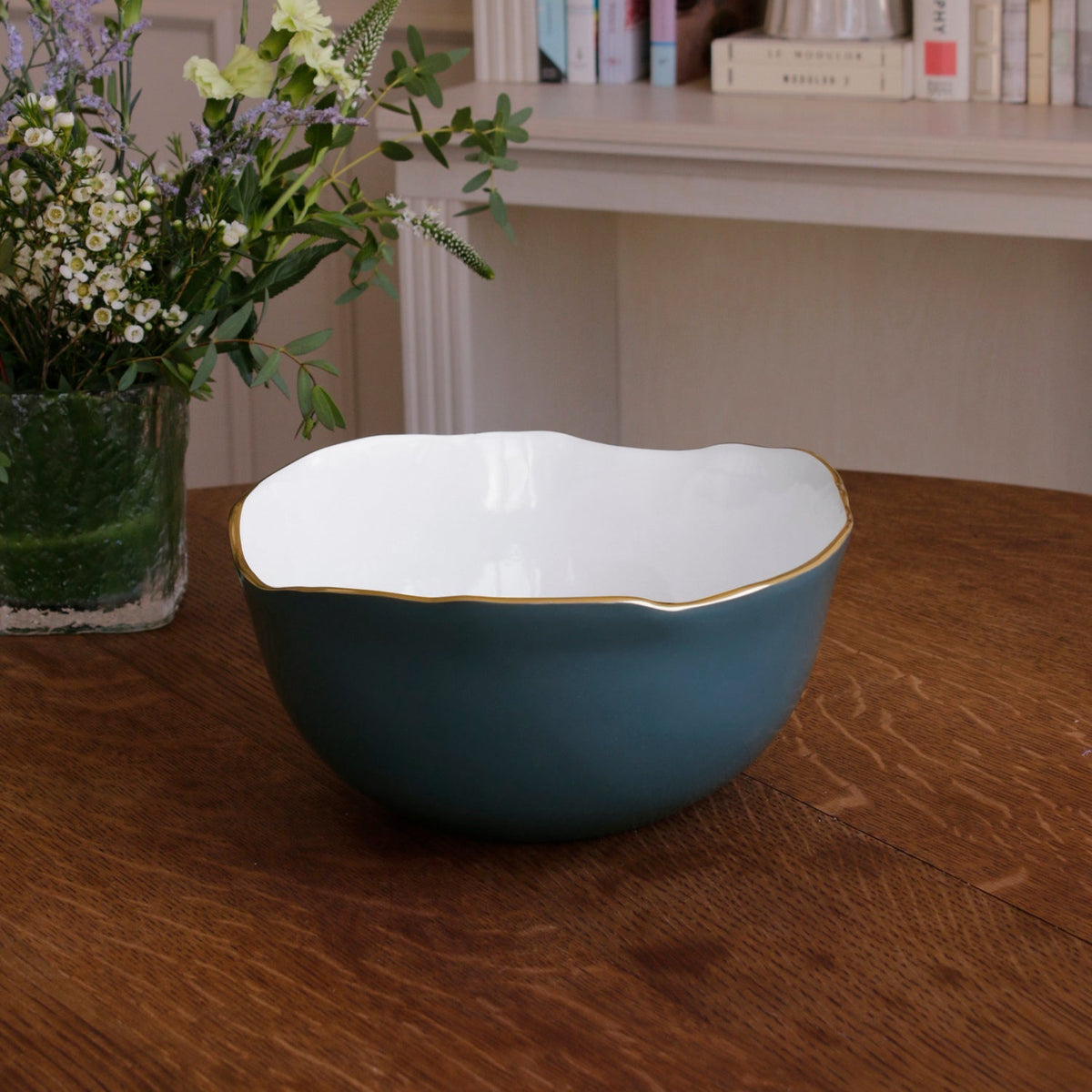 ENCANTO Osaka Large Bowl Midnight & White