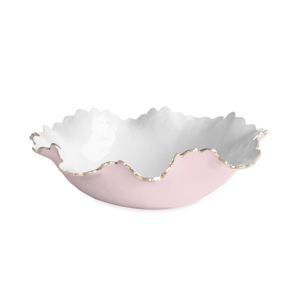 ENCANTO Colette Large Bowl (Camellia and White)