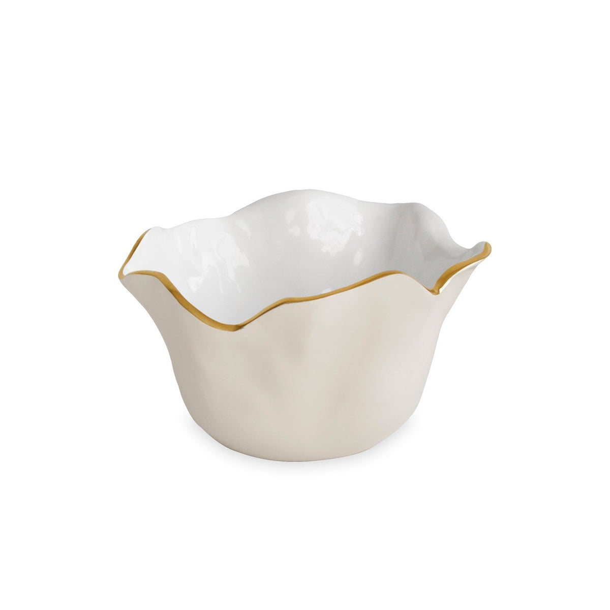ENCANTO Carola Medium Bowl (Cream and White)