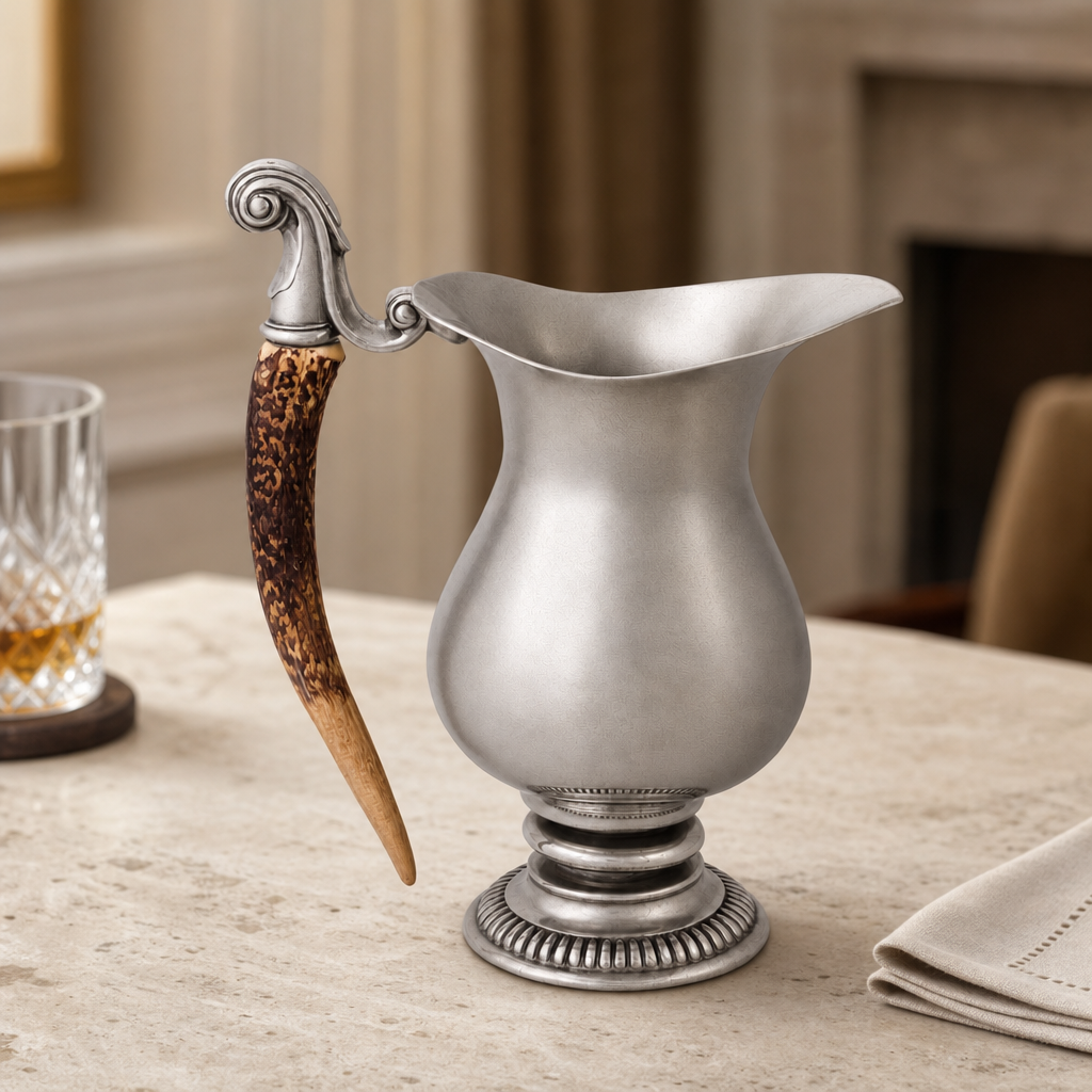 Composite Antler Handle Pitcher