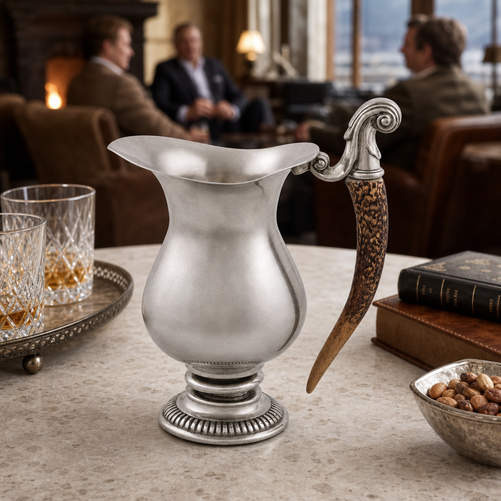 Composite Antler Handle Pitcher