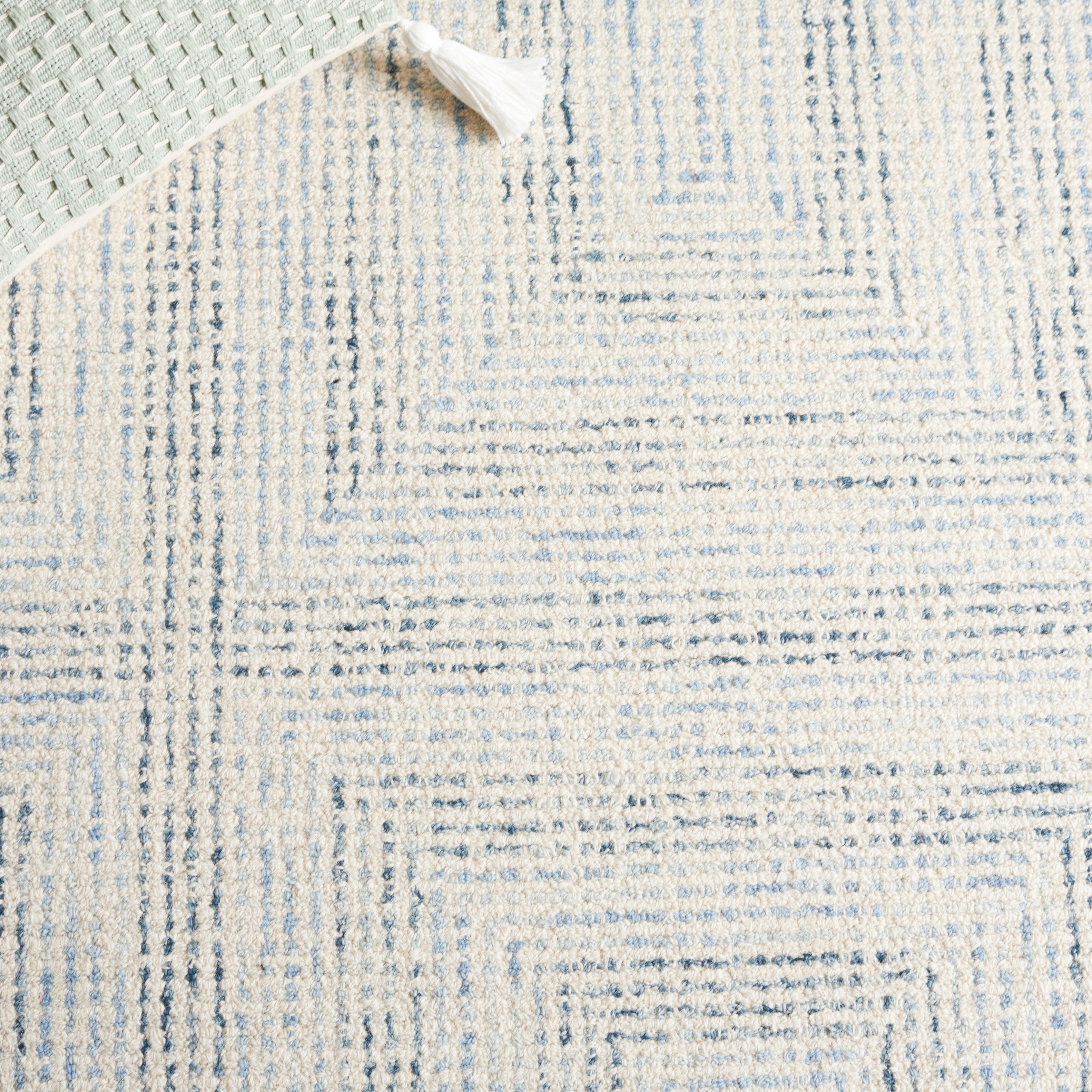 Ivory / Blue