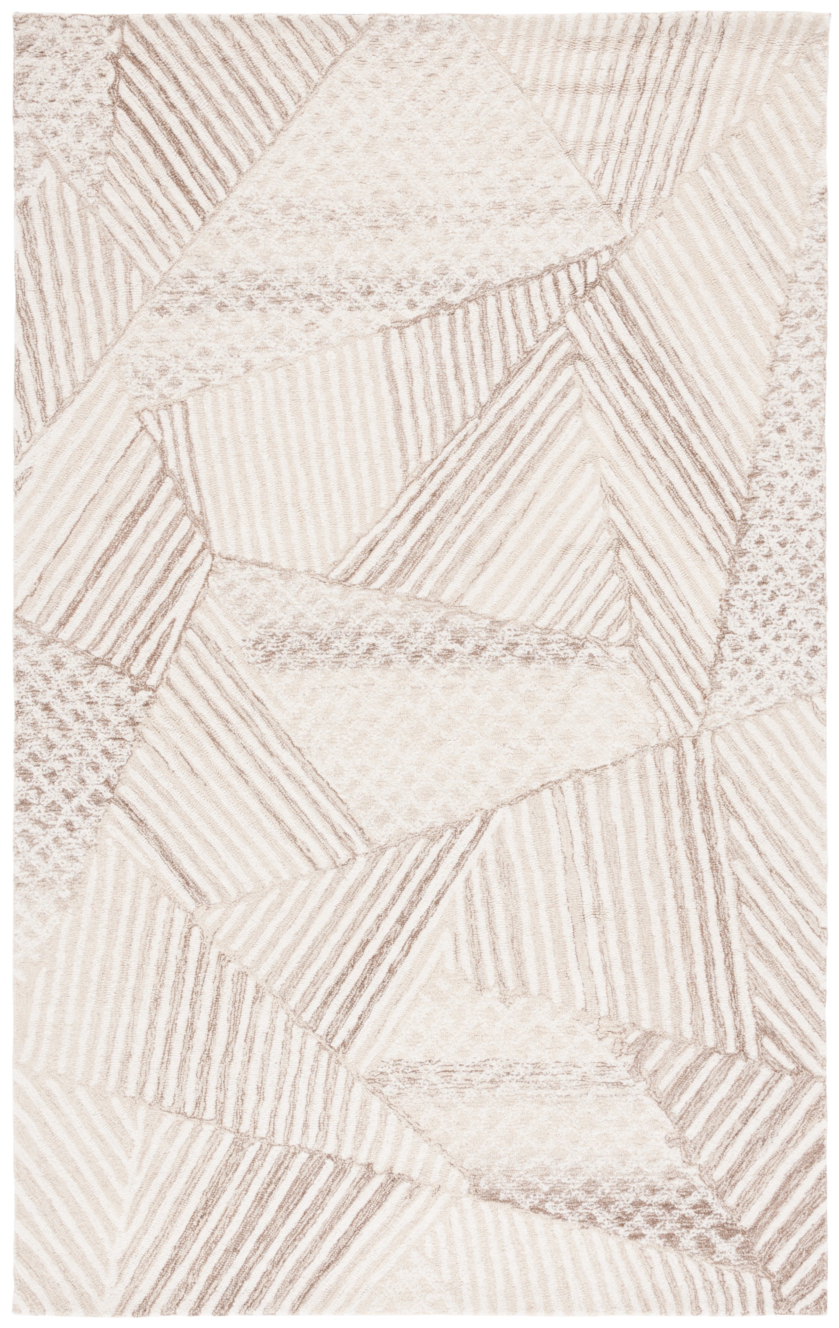 Ivory / Light Brown