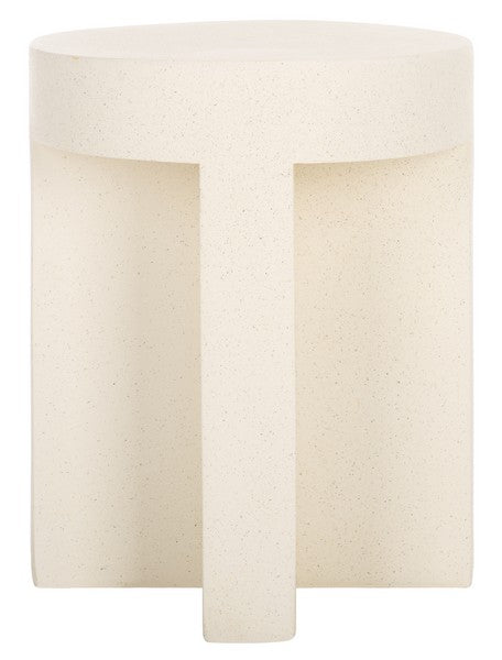 Aldrich Round Accent Table | Safavieh - ACC2821 - White