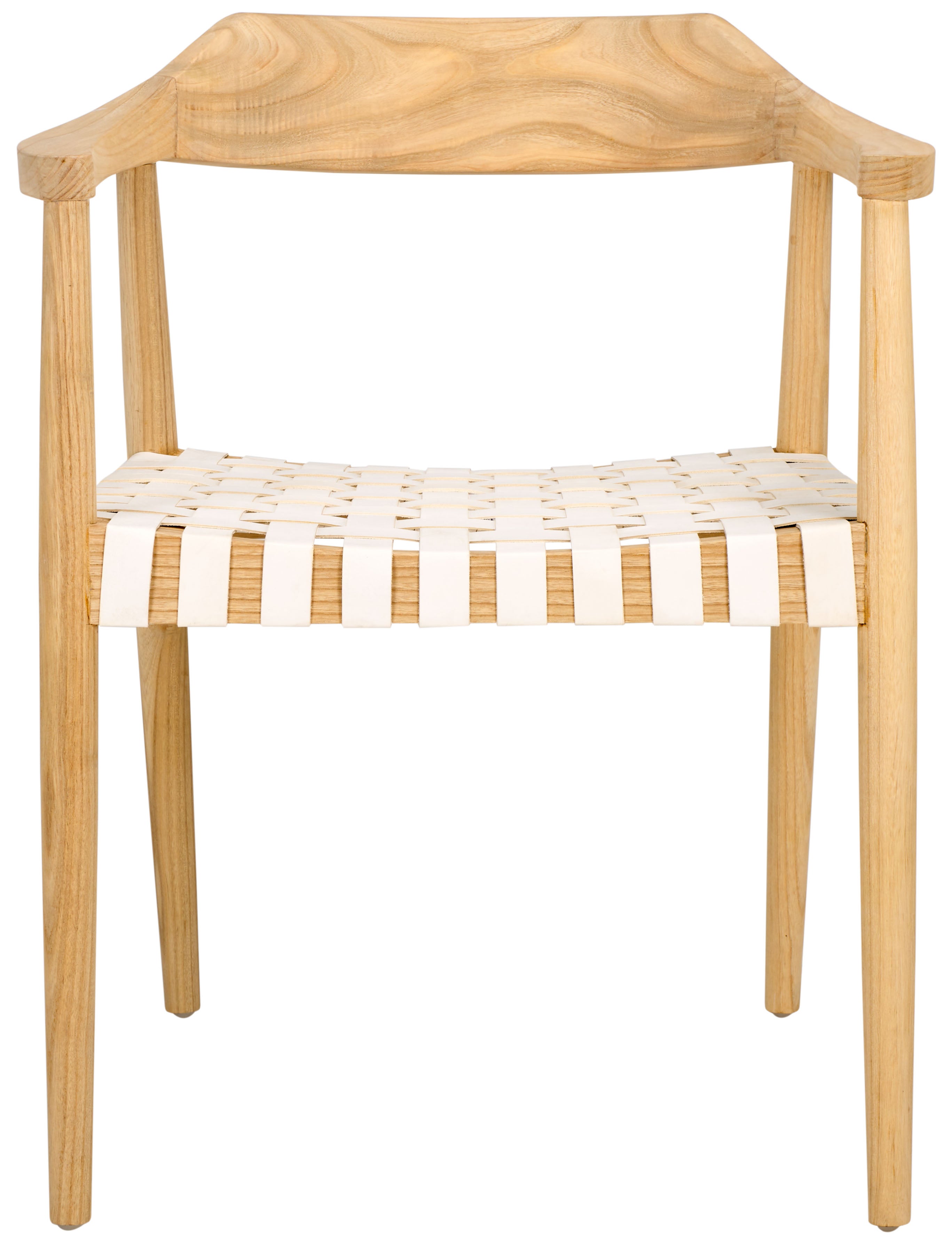 Amycus Accent Chair, ACH1202 | Safavieh - Natural / White