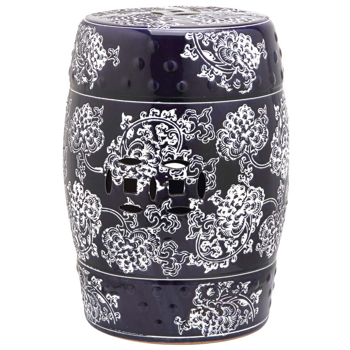 Safavieh Midnight Flower Garden Stool