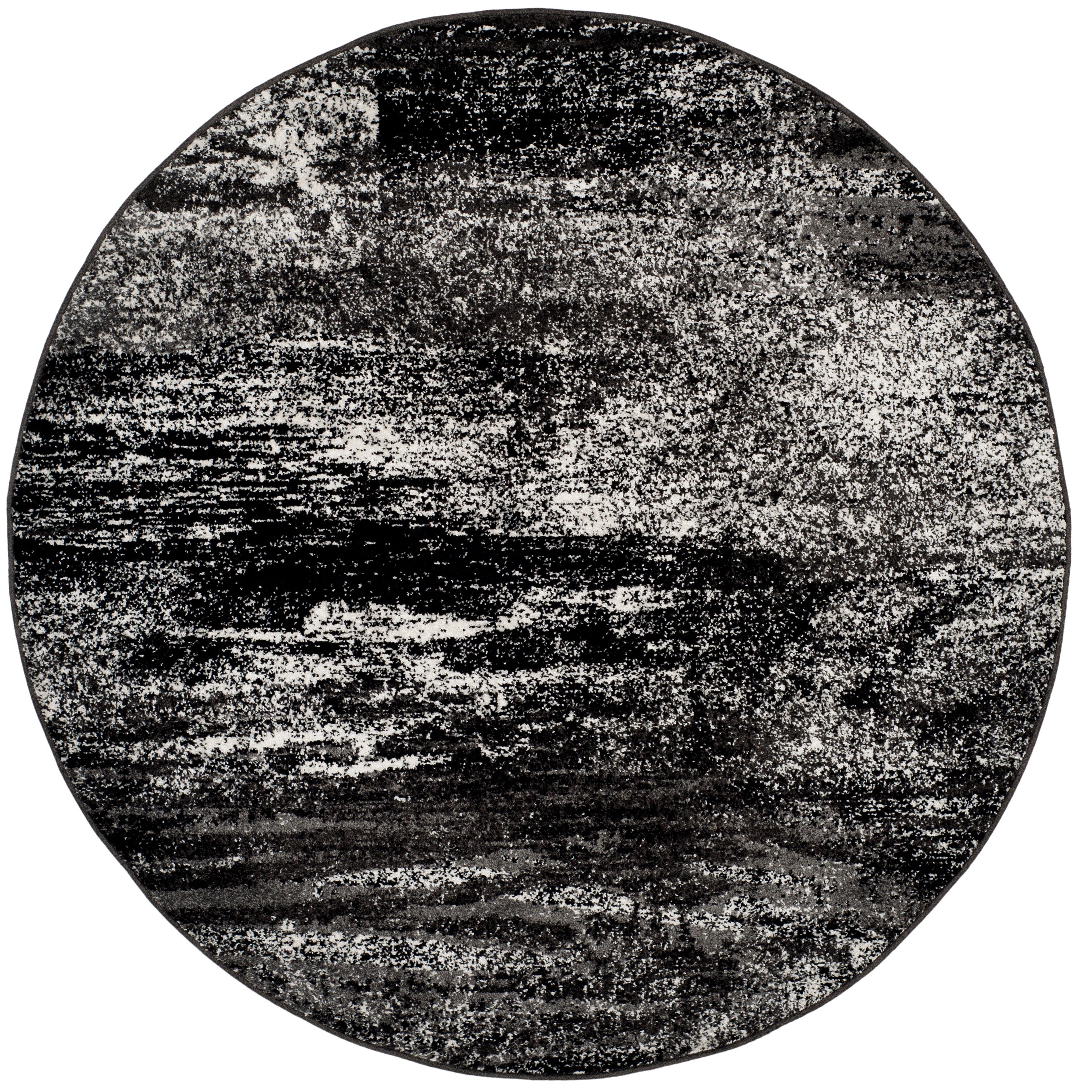 Safavieh Adirondack 112 Rug, Silver, ADR112 - Silver / Black