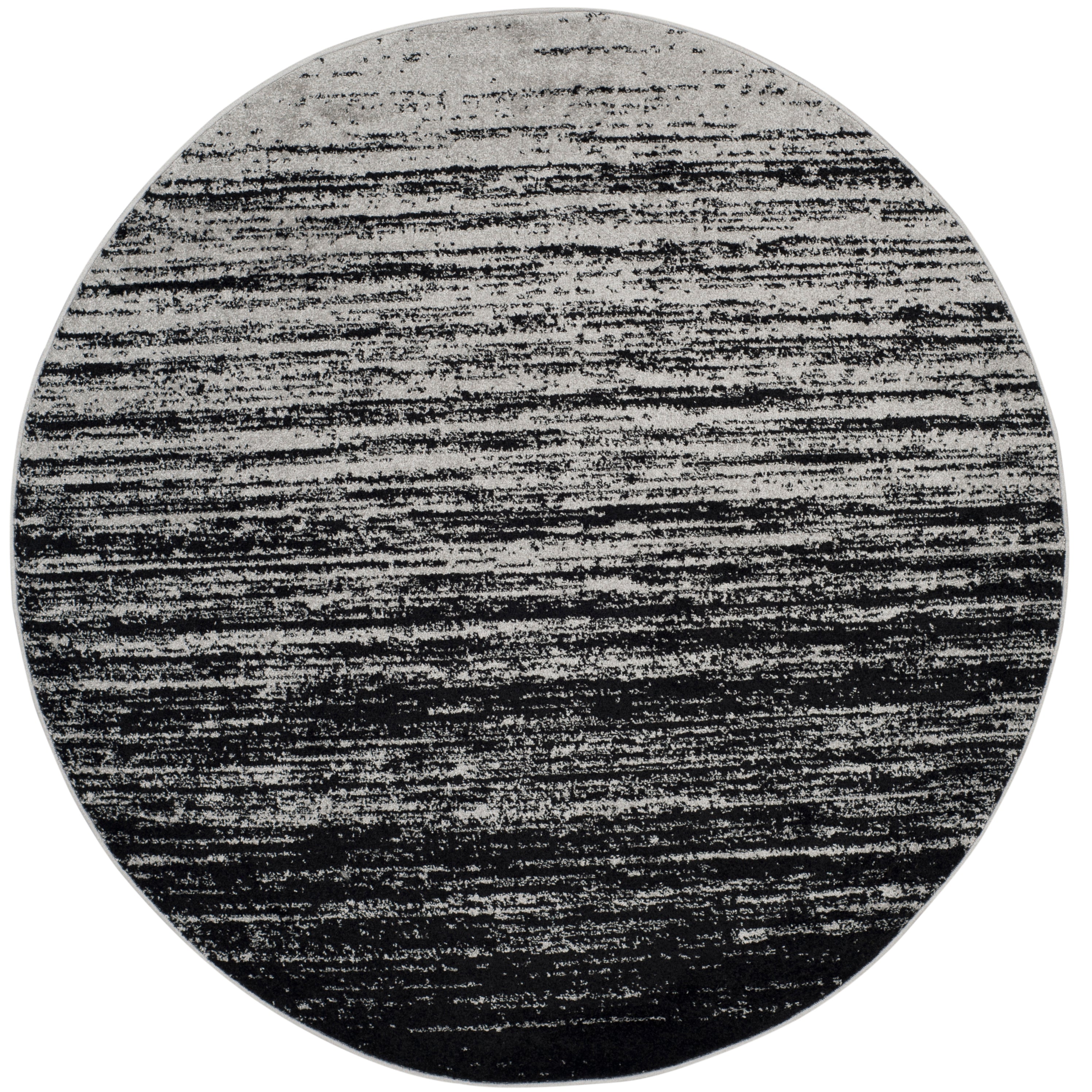Safavieh Adirondack 113 Rug, Silver, ADR113 - Silver / Black