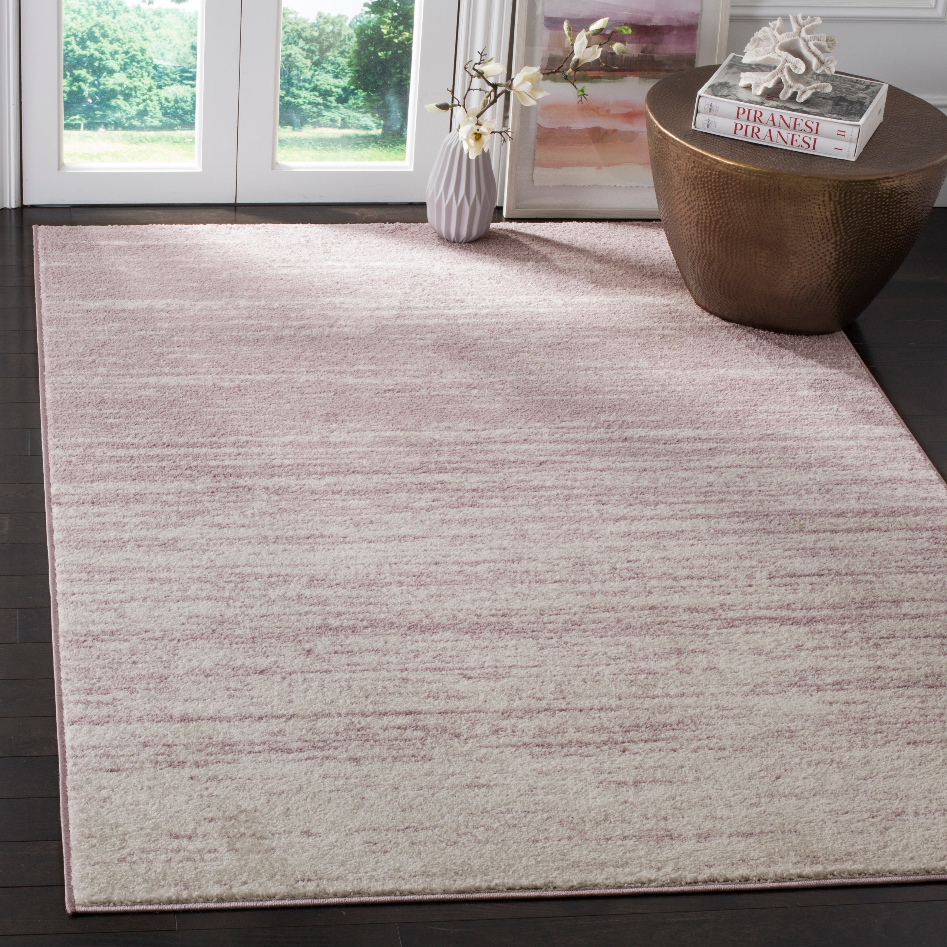 Safavieh Adirondack 113 Rug, Purple, ADR113 - Cream / Purple