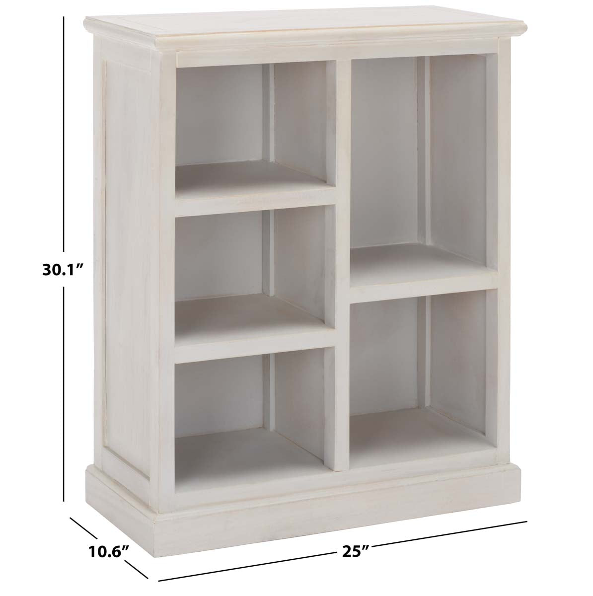 Maralah Bookcase | Safavieh - White Wash