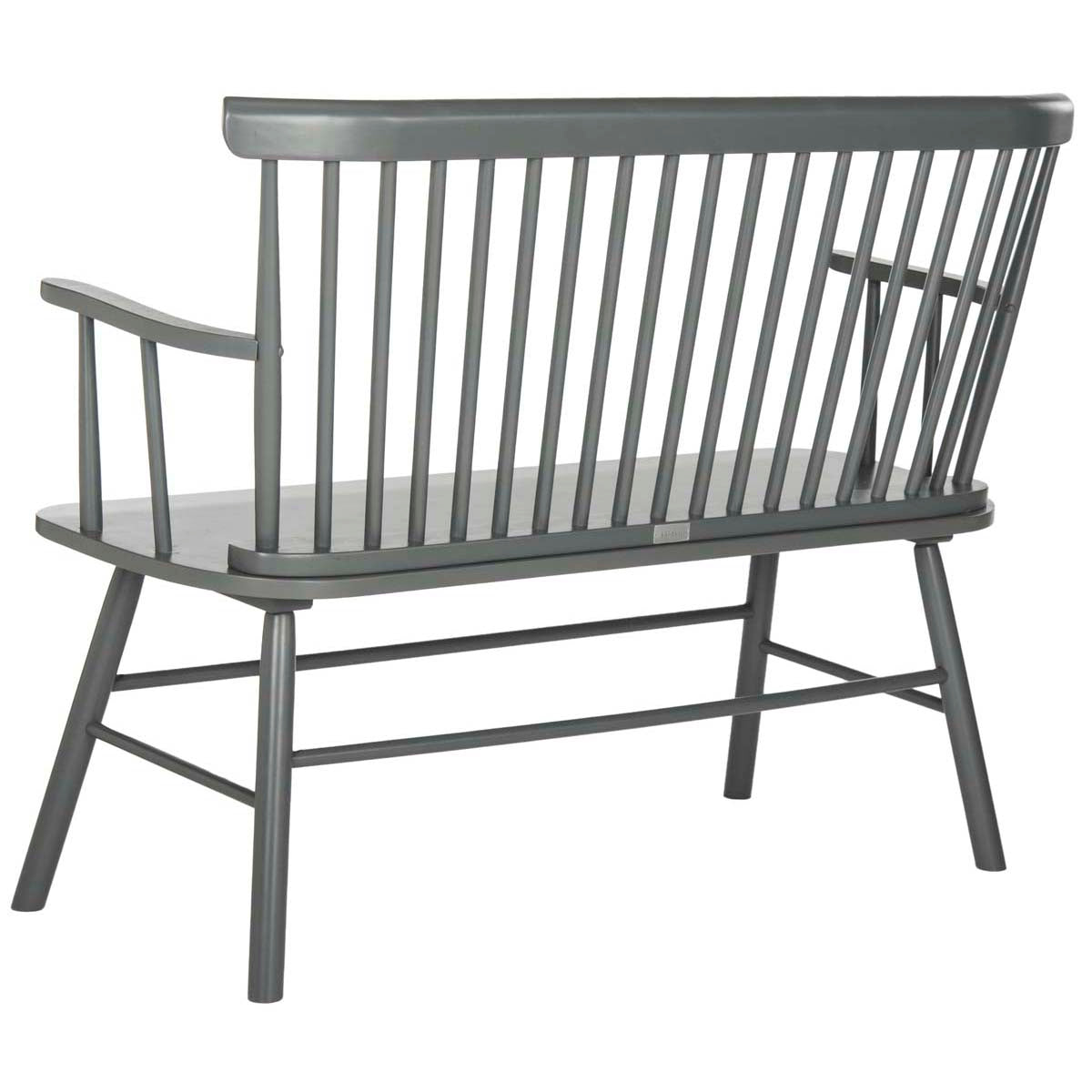 Safavieh Addison Spindleback Settee , AMH8513 - Grey