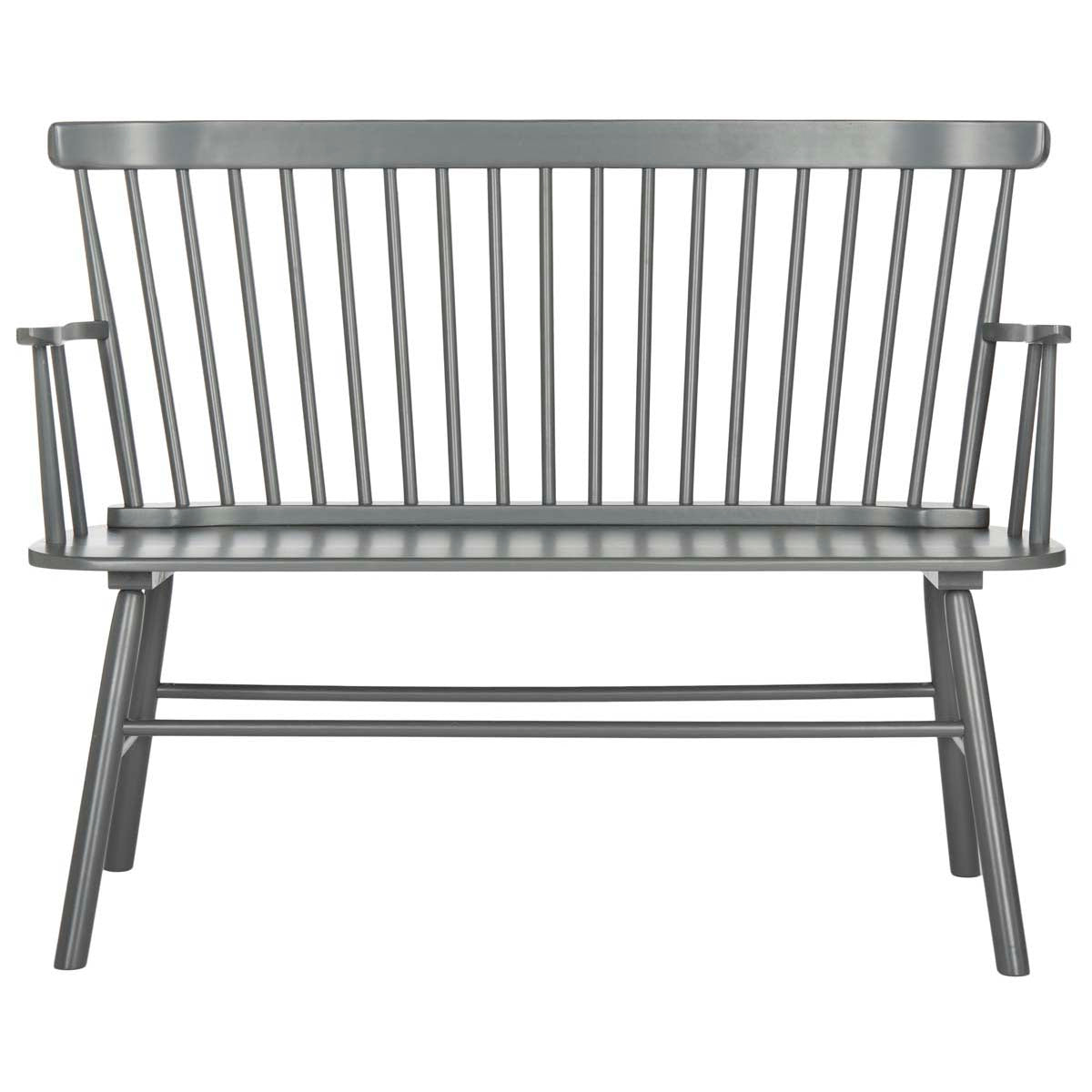 Safavieh Addison Spindleback Settee , AMH8513 - Grey