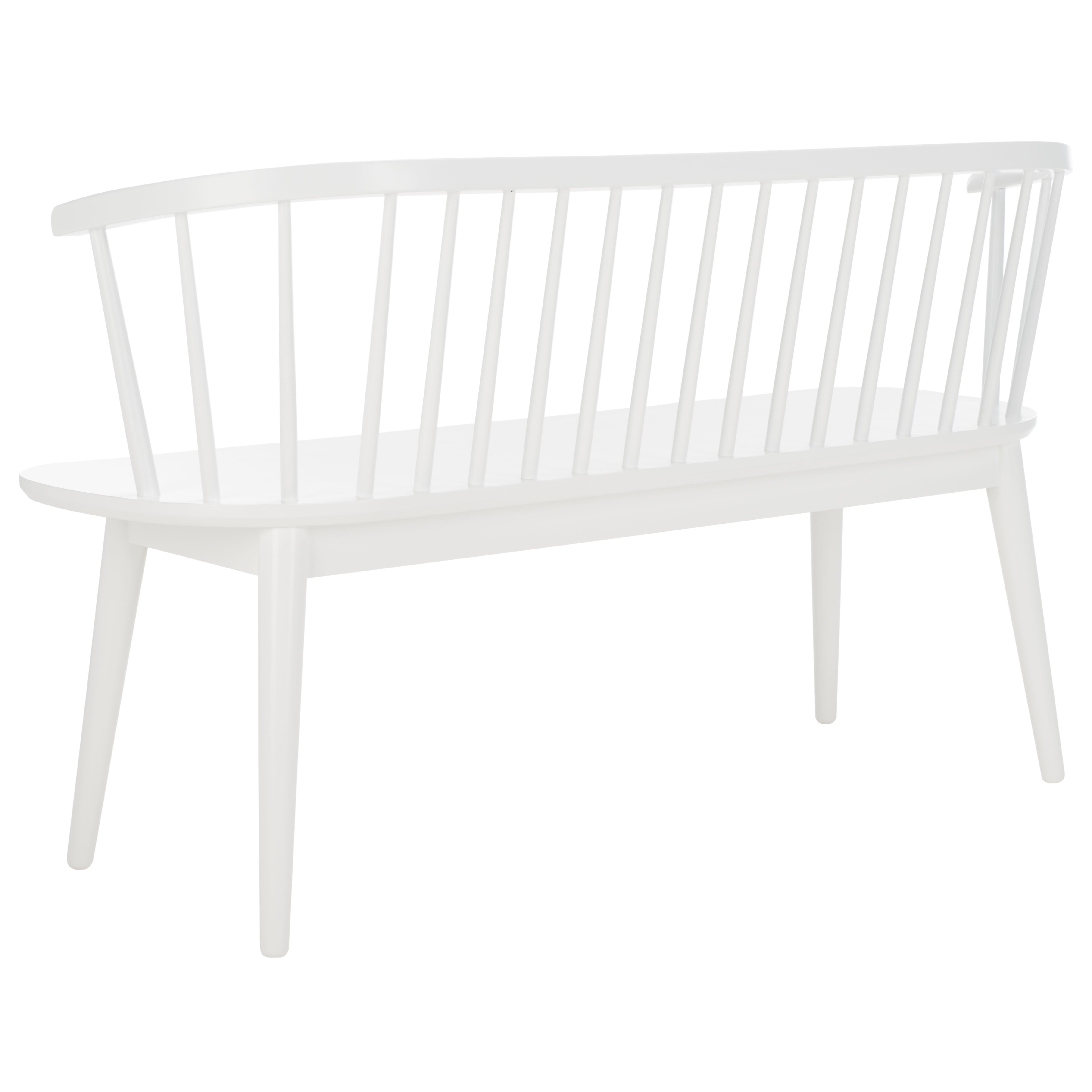 Safavieh Blanchard Spindle Bench, BCH8500 - White