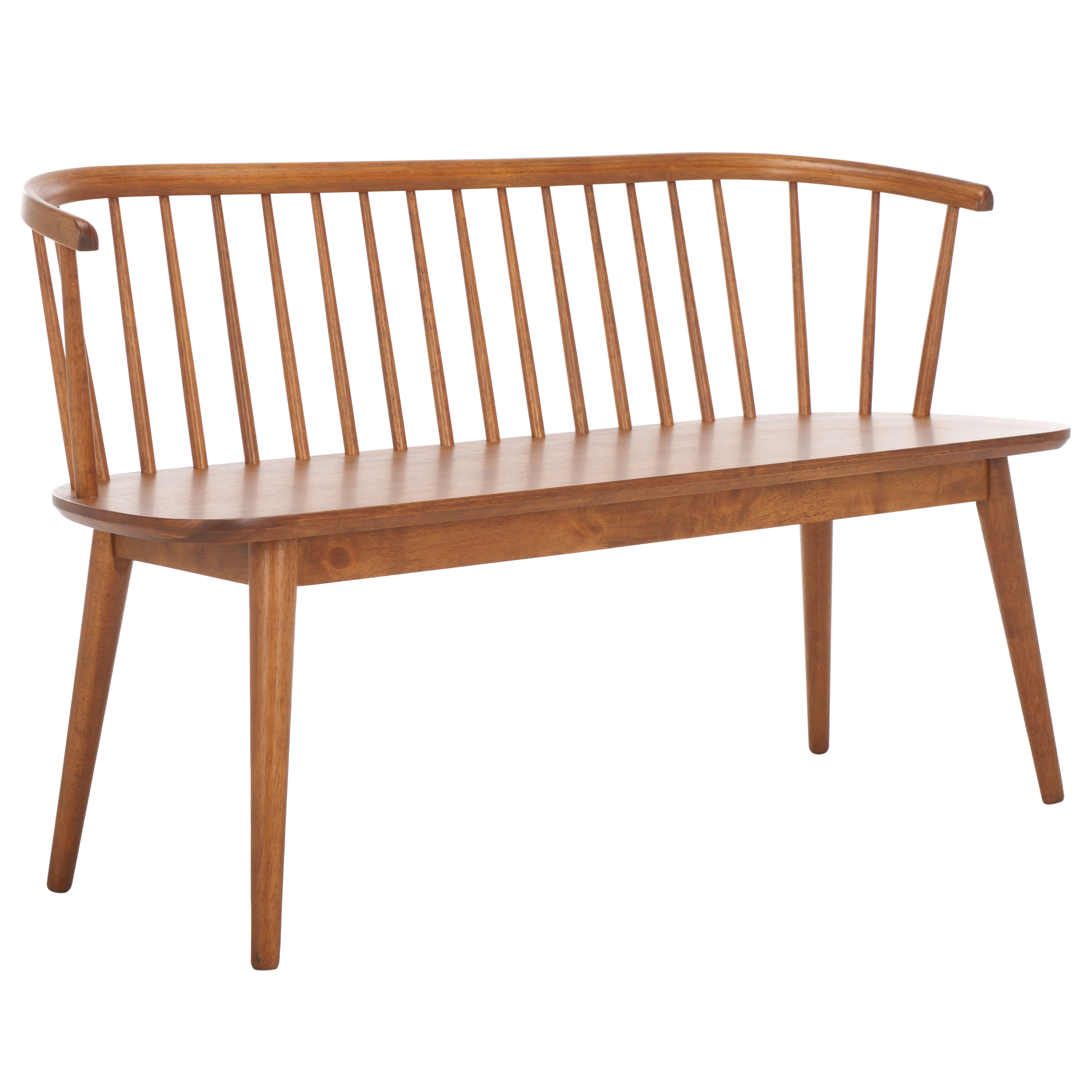 Safavieh Blanchard Spindle Bench, BCH8500 - Honey