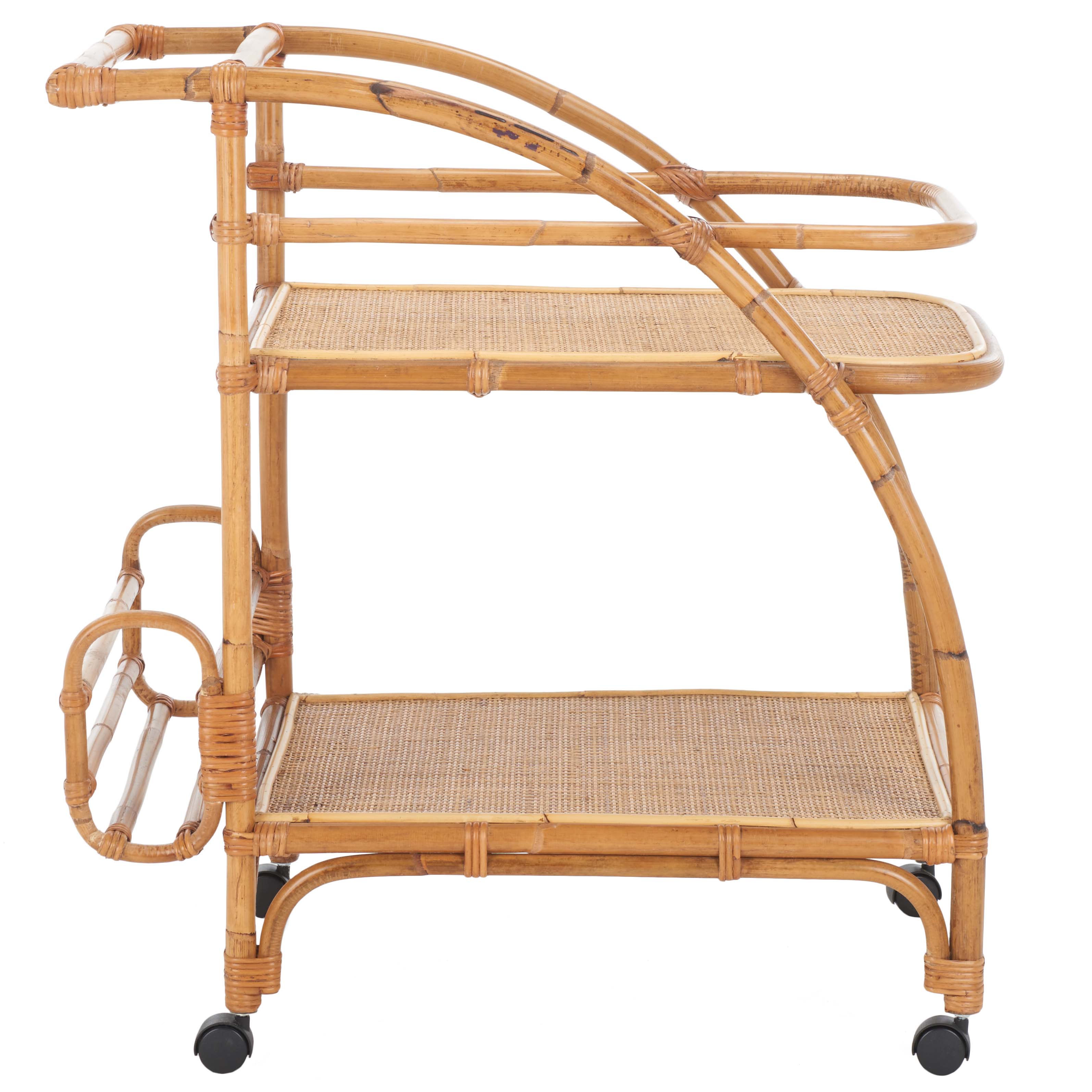 Safavieh Treise 2 Tier Bar Cart - Natural