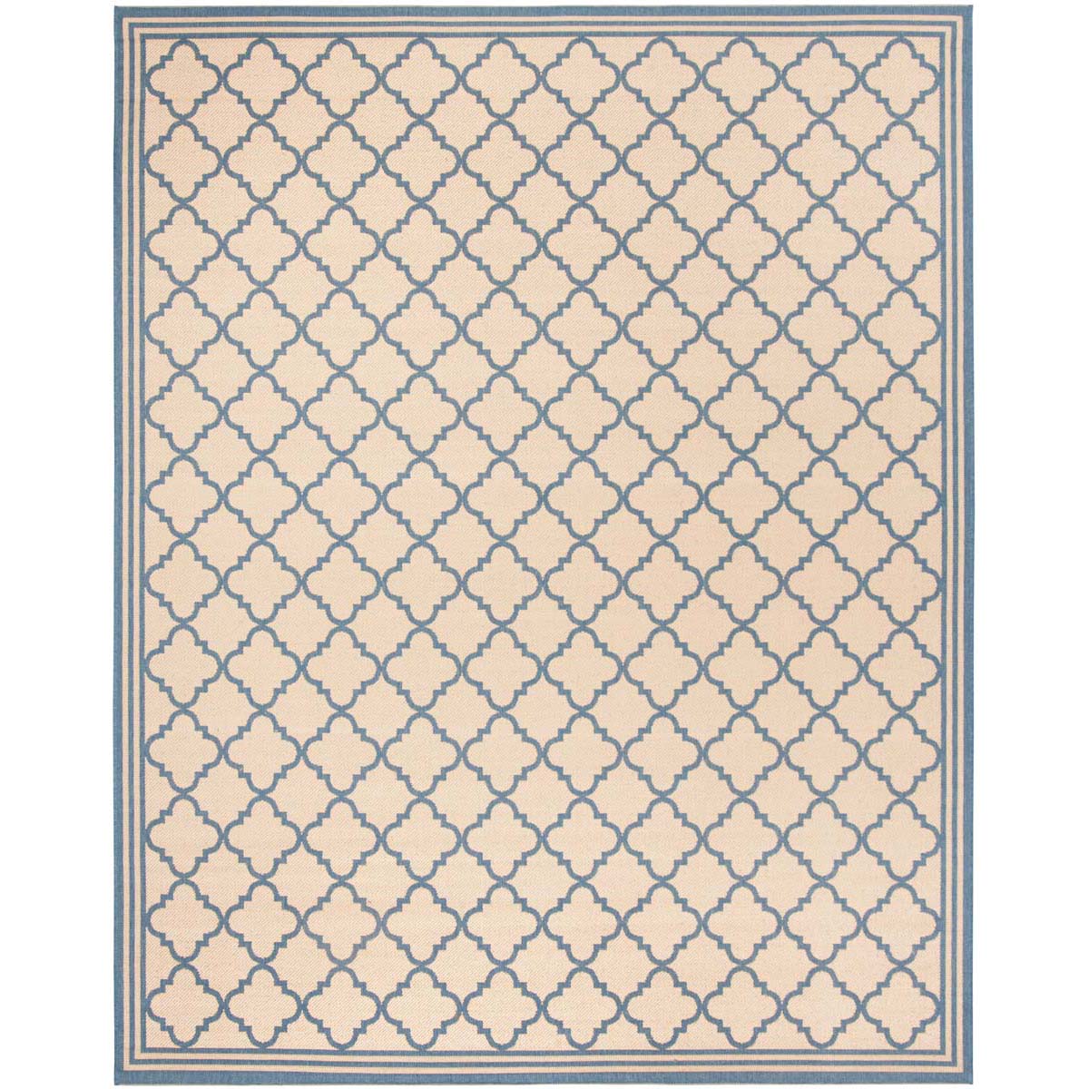 Beach House Rug | Safavieh -  BHS121N - Cream / Blue