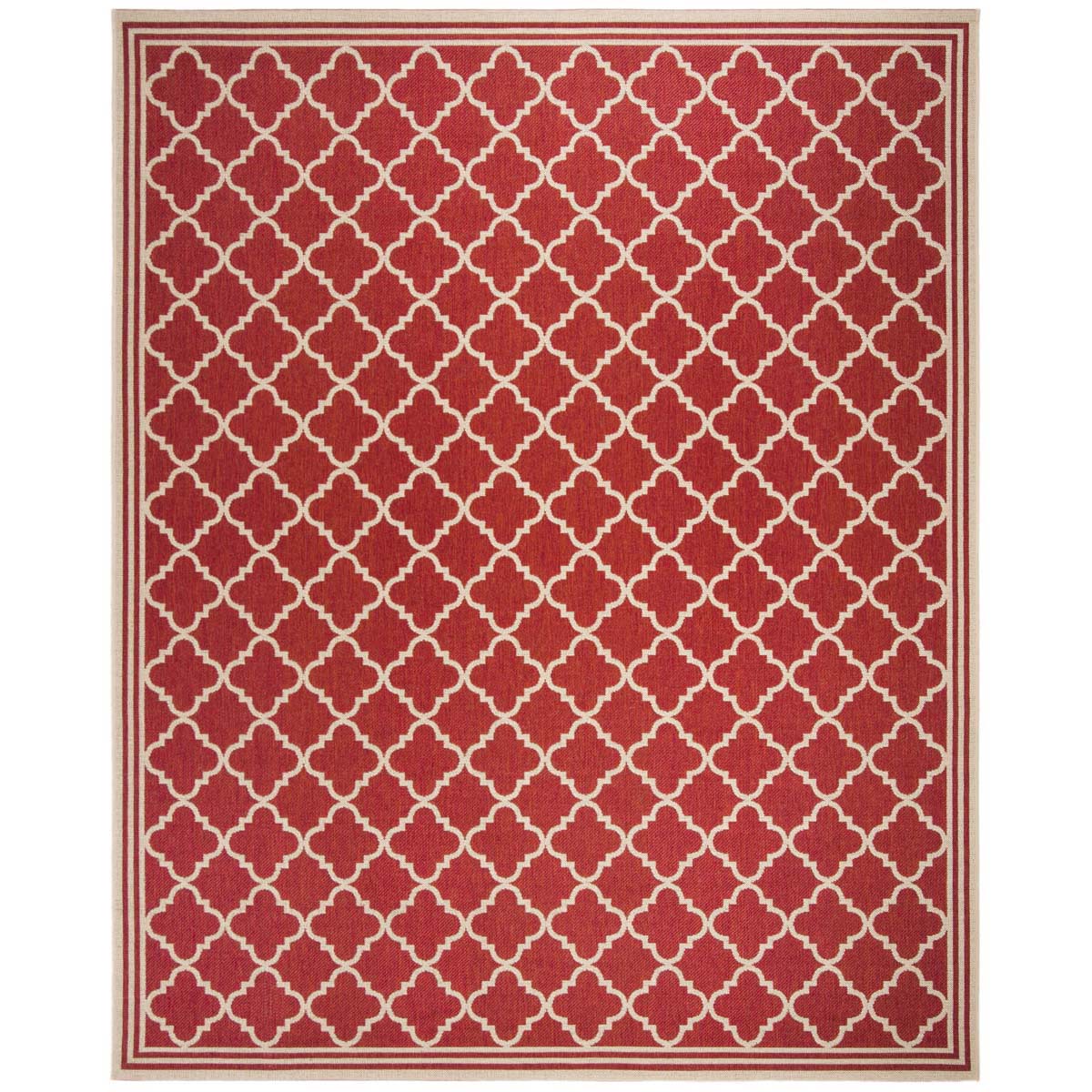 Beach House Rug | Safavieh -  BHS121Q - Red / Cream