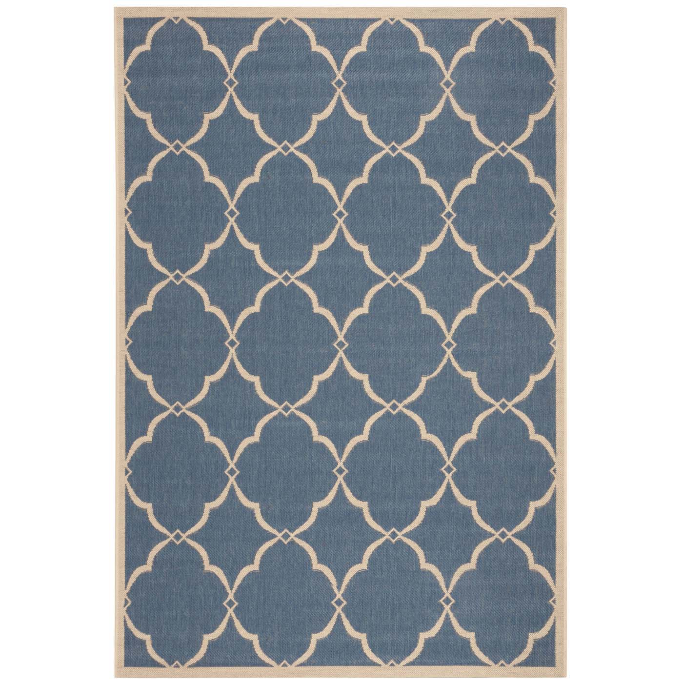 Beach House 125 Rug | Safavieh - BHS125 - Blue / Cream