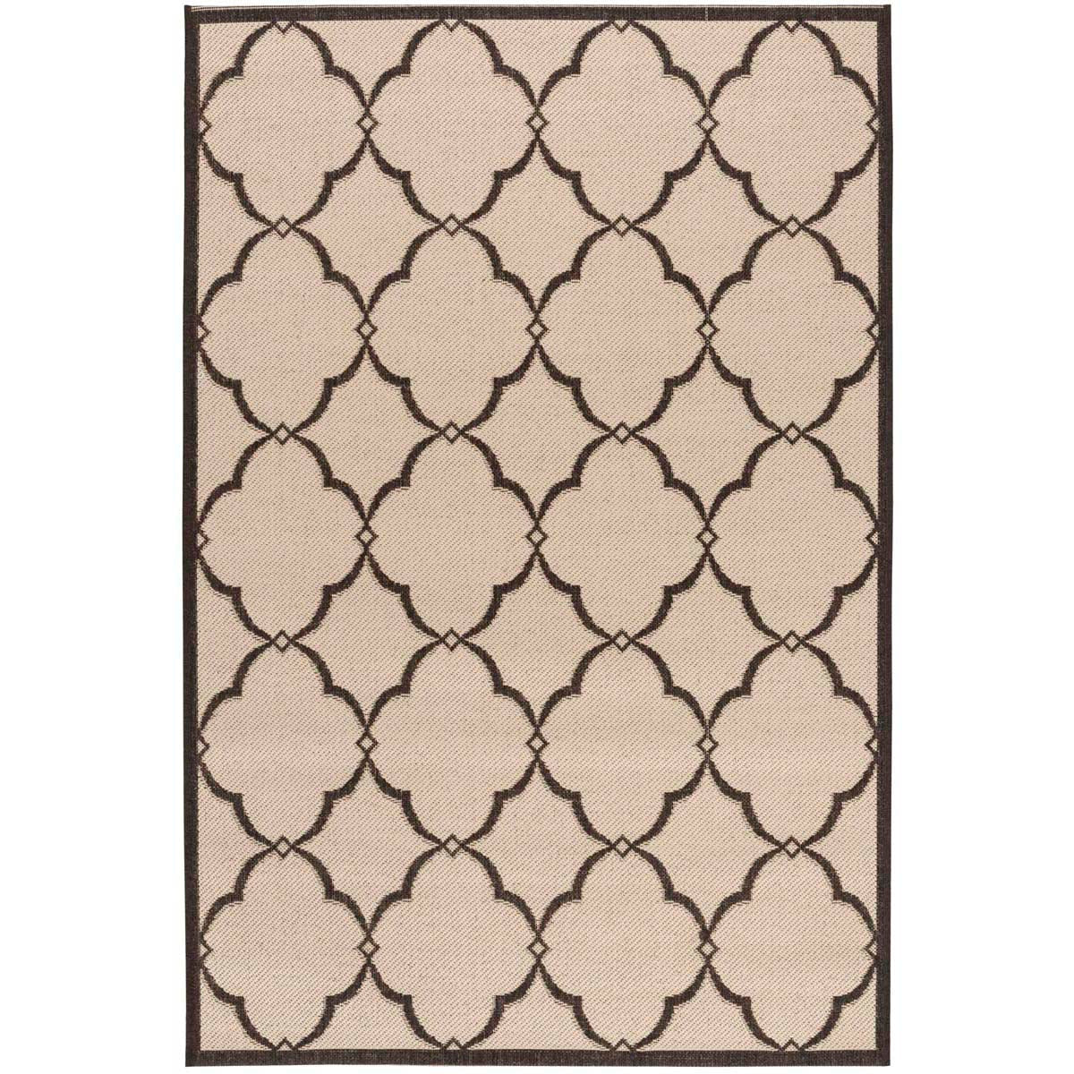 Beach House 125 Rug | Safavieh - BHS125 - Cream / Brown