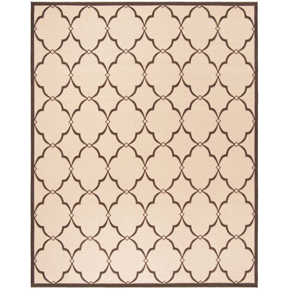 Beach House 125 Rug | Safavieh - BHS125 - Cream / Brown