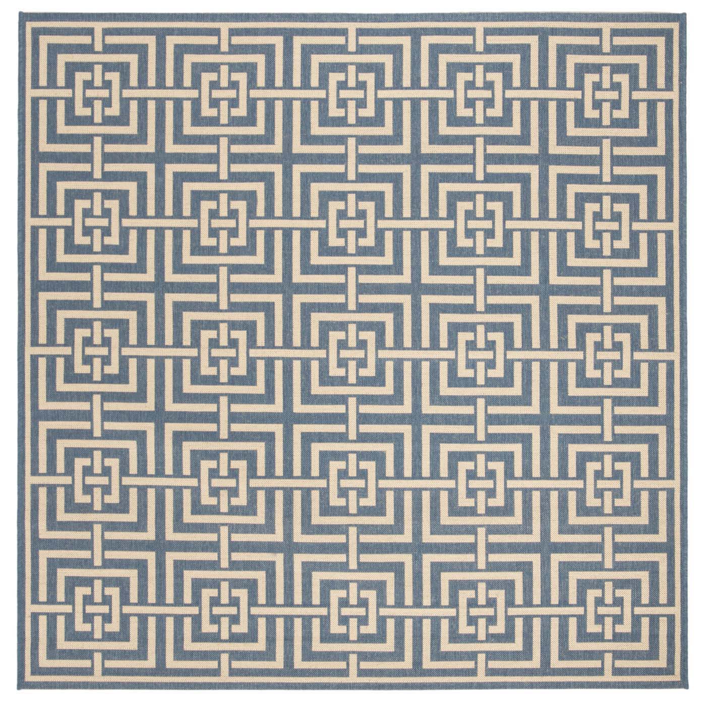 Beach House 128 Rug | Safavieh - BHS128 - Blue / Cream