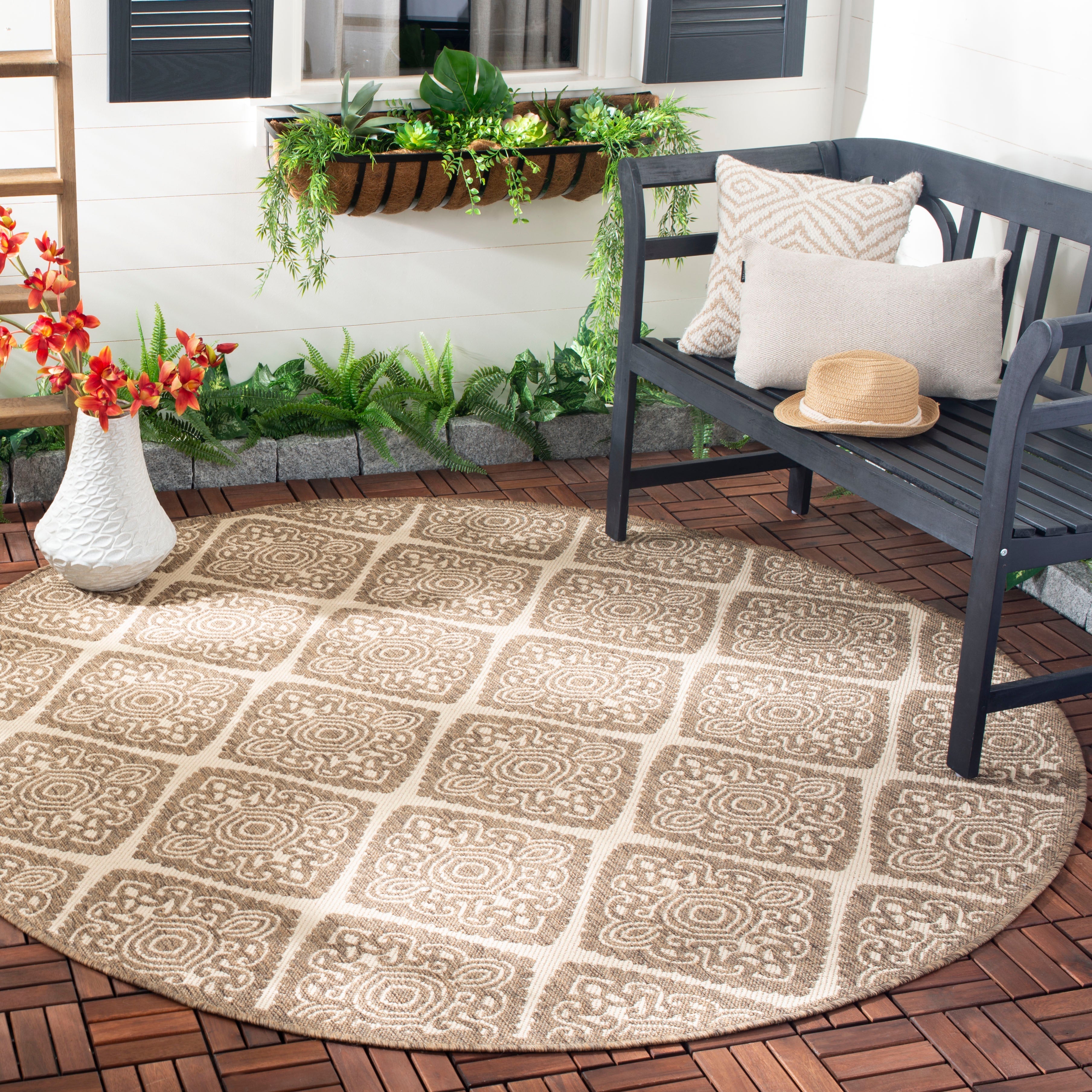 Beach House 132 Rug | Safavieh - BHS132 - Cream / Beige