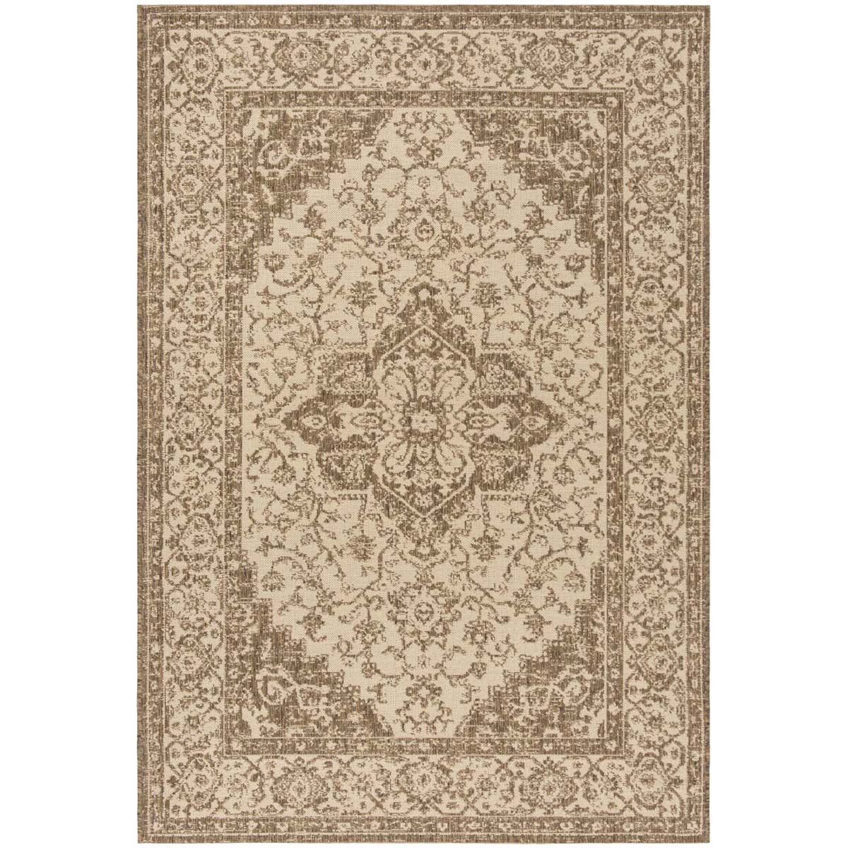 Beach House Rug | Safavieh -  BHS137C - Cream / Beige