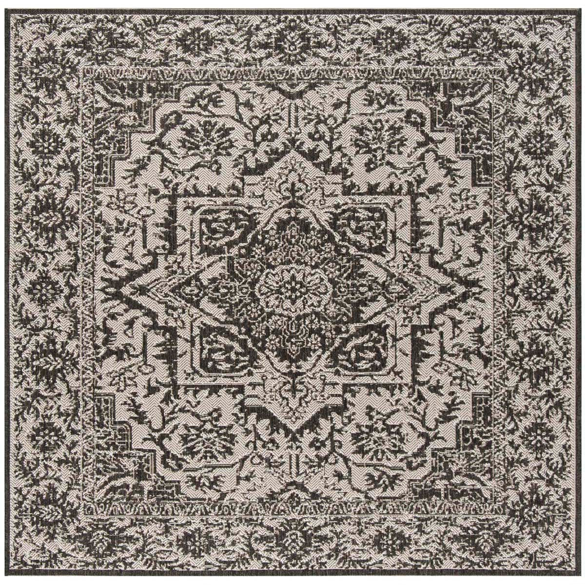 Beach House 139 Rug | Safavieh - BHS139 - Light Grey / Charcoal