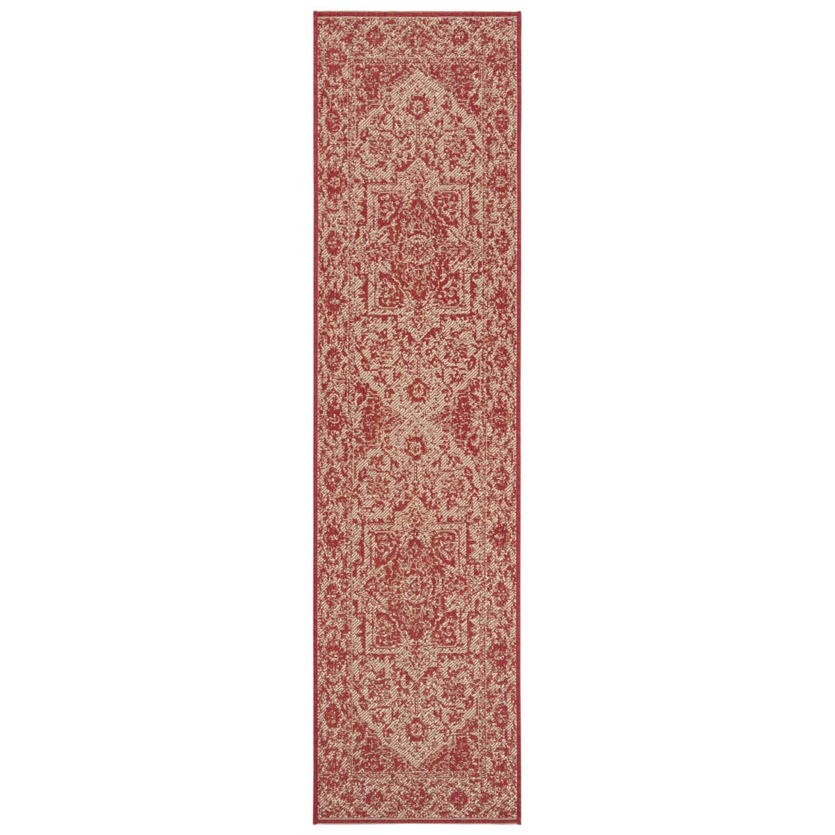 Beach House 139 Rug | Safavieh - BHS139 - Red / Cream