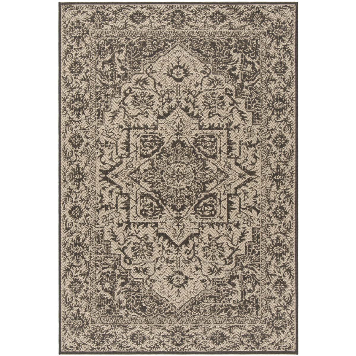 Beach House 139 Rug | Safavieh - BHS139 - Cream / Brown