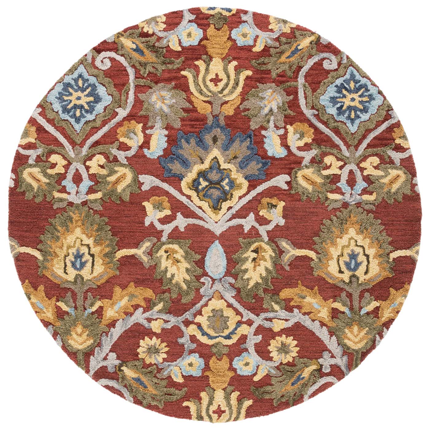 Safavieh Blossom 402 Rug, BLM402 - Red / Multi
