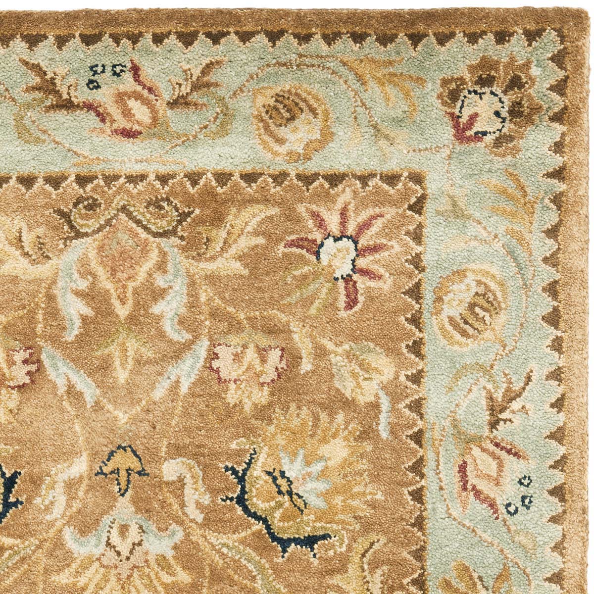 Bergama Rug | Safavieh -  BRG161A - Brown / Blue