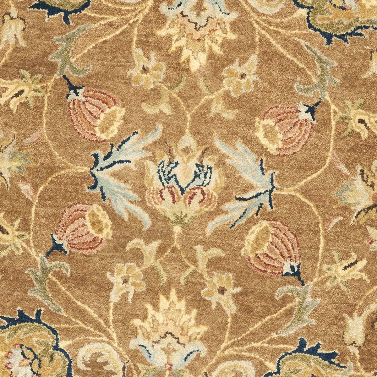 Bergama Rug | Safavieh -  BRG161A - Brown / Blue