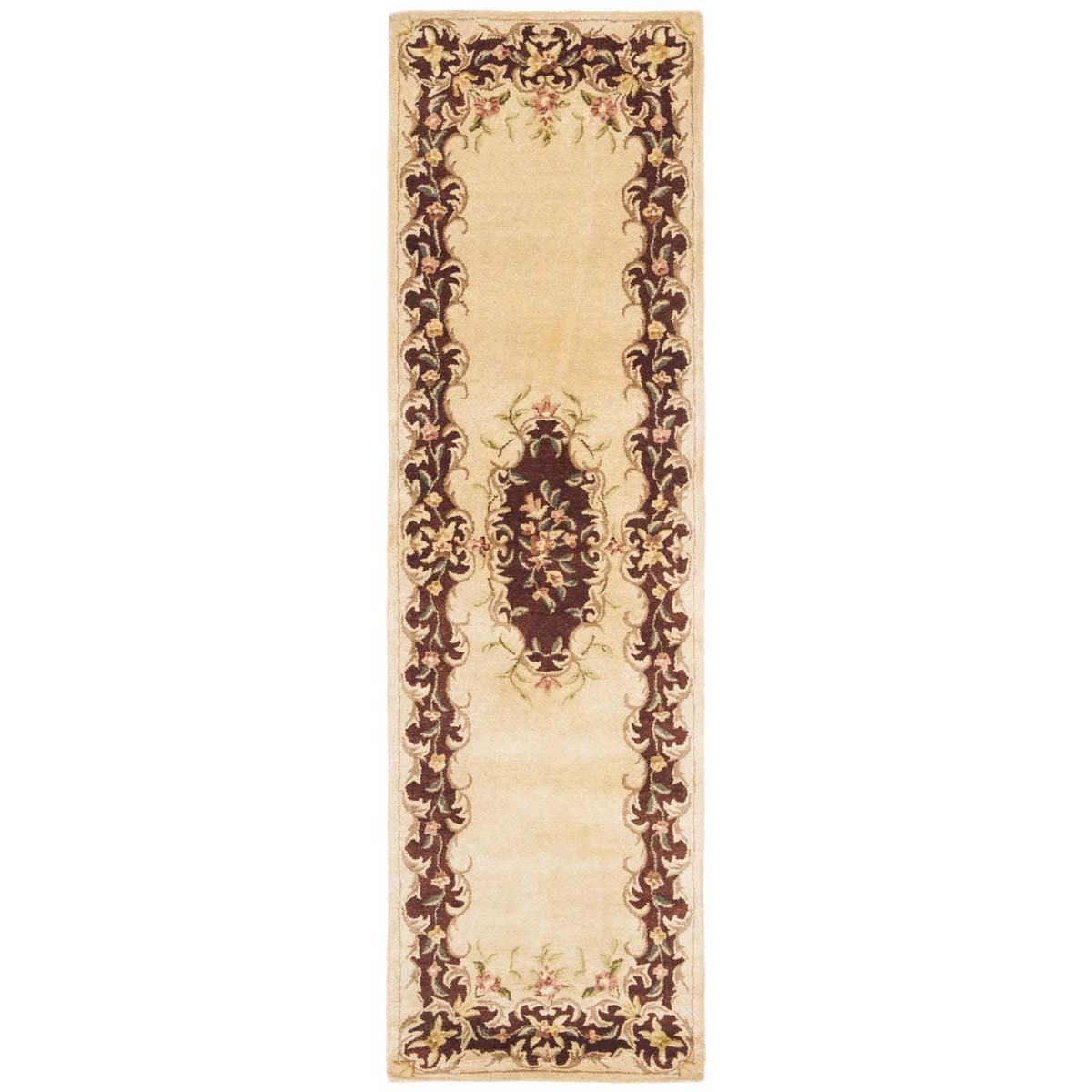 Bergama Rug | Safavieh -  BRG166C - Ivory / Rust